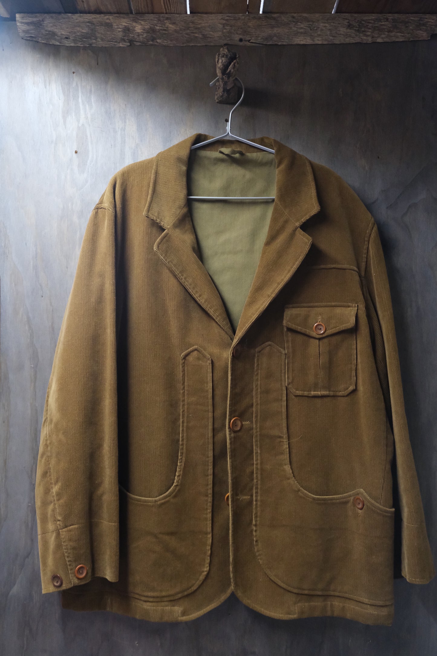 Vintage corduroy hunting blazer XL
