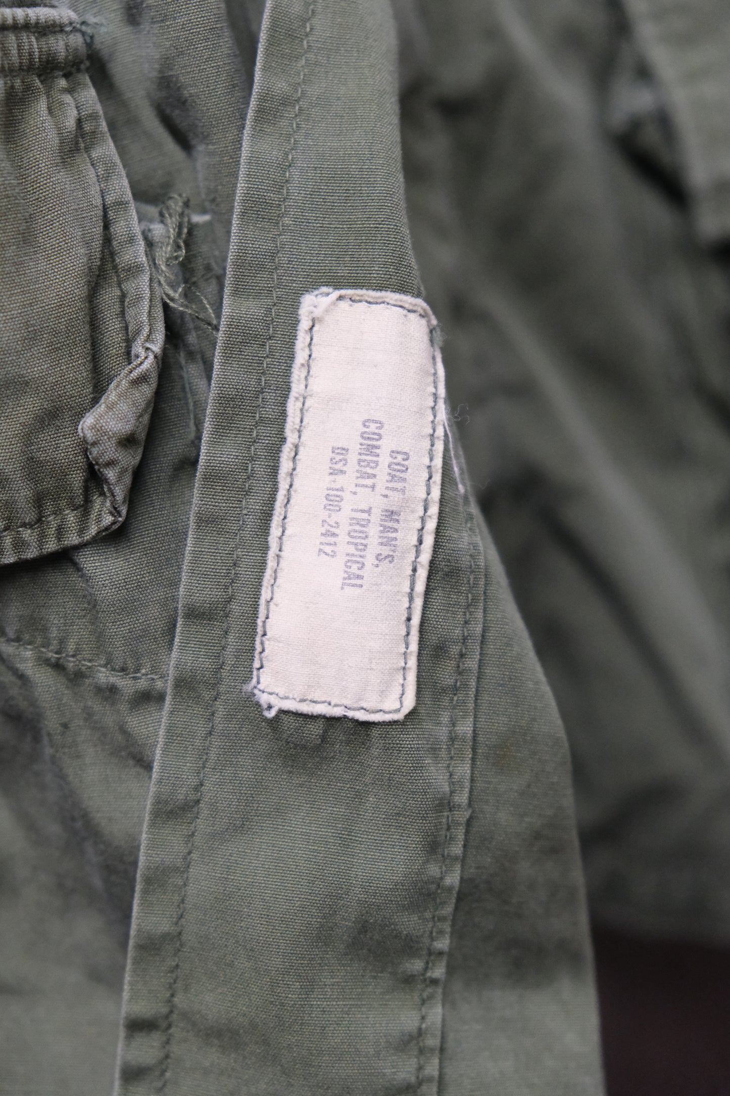 60s Vietnam Jungle jacket 2nd pattern size M
