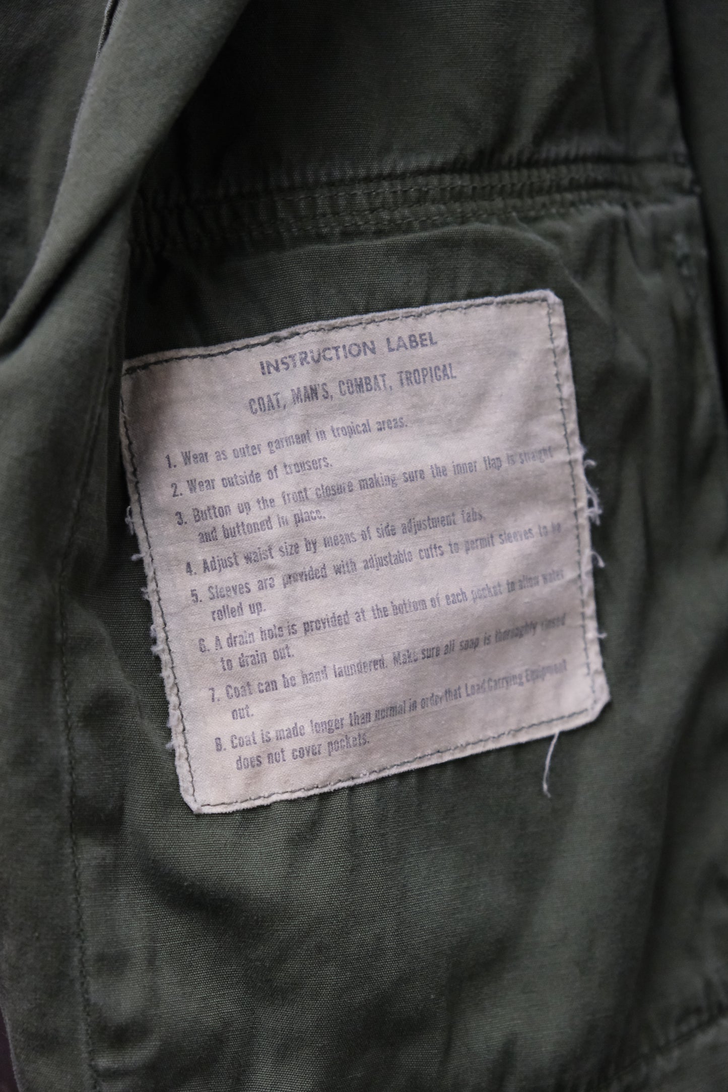 60s Vietnam Jungle jacket 2nd pattern size M