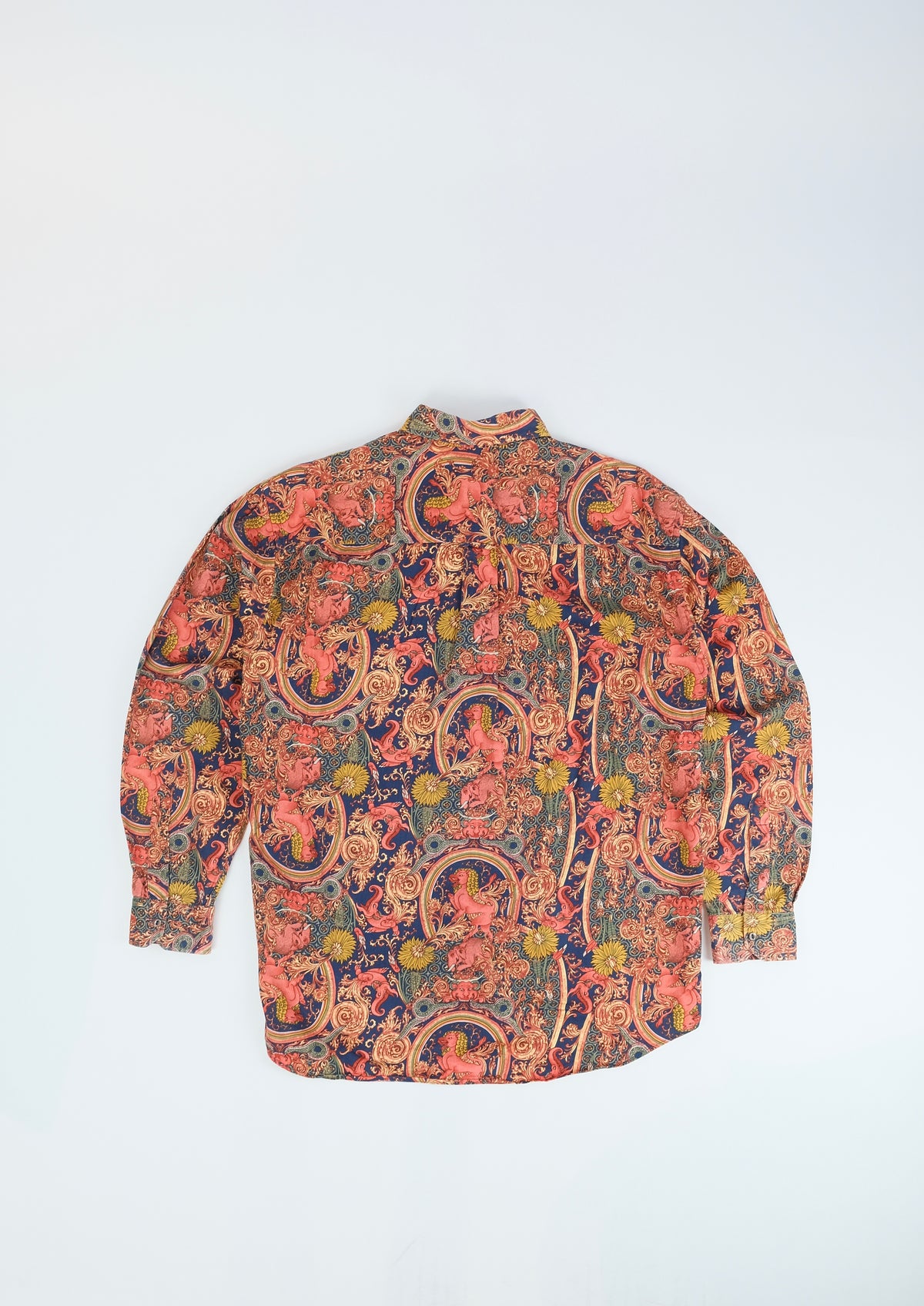 90s Hugo Boss printed shirt L