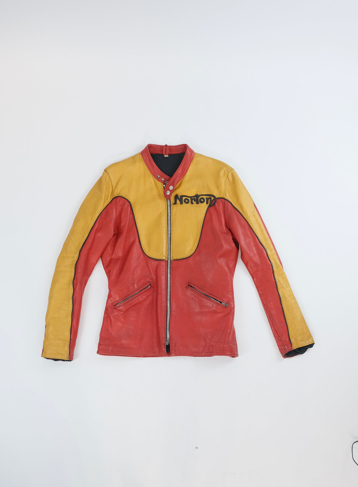 60s Norton vs Honda leather jacket