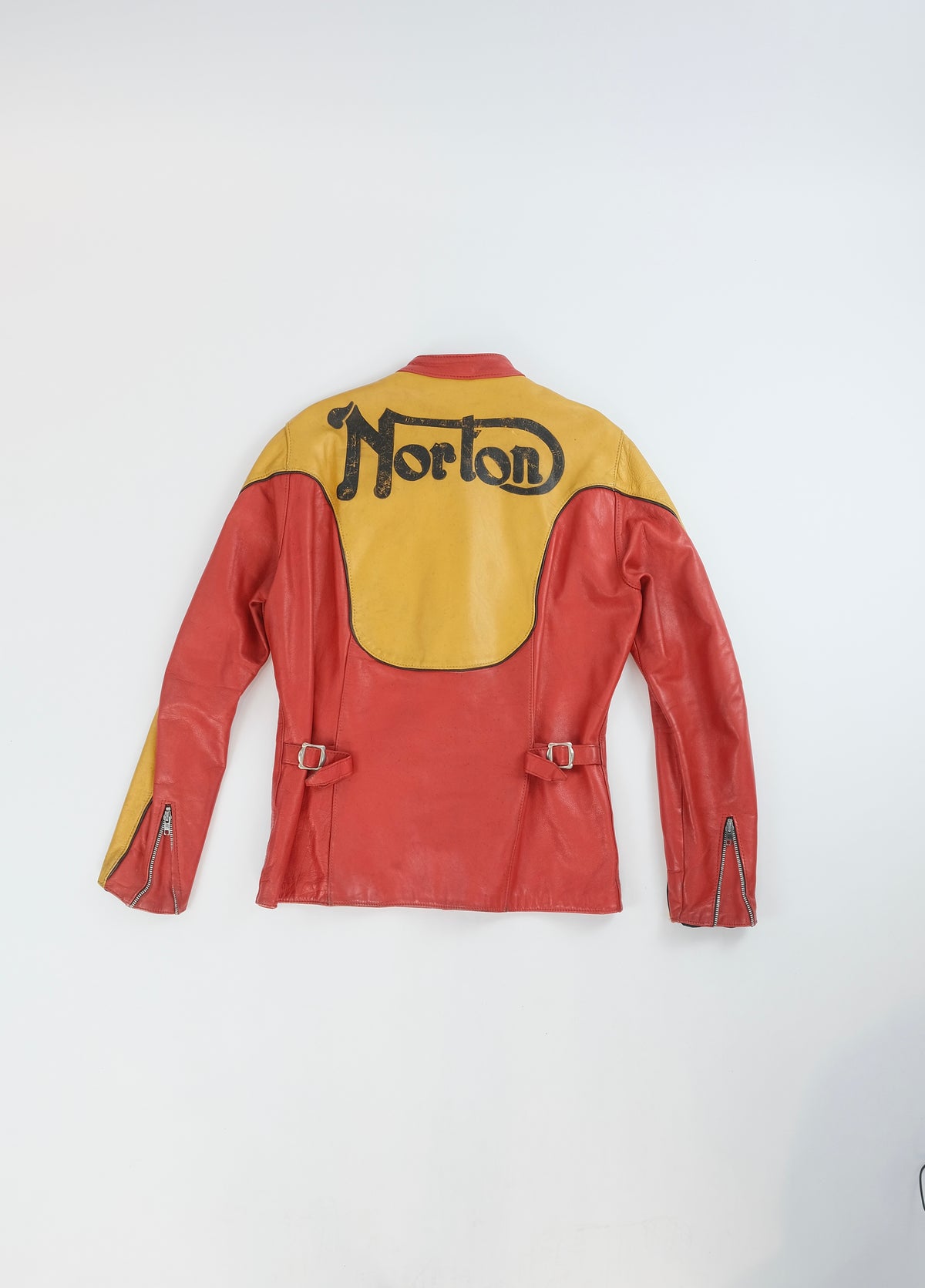 60s Norton vs Honda leather jacket