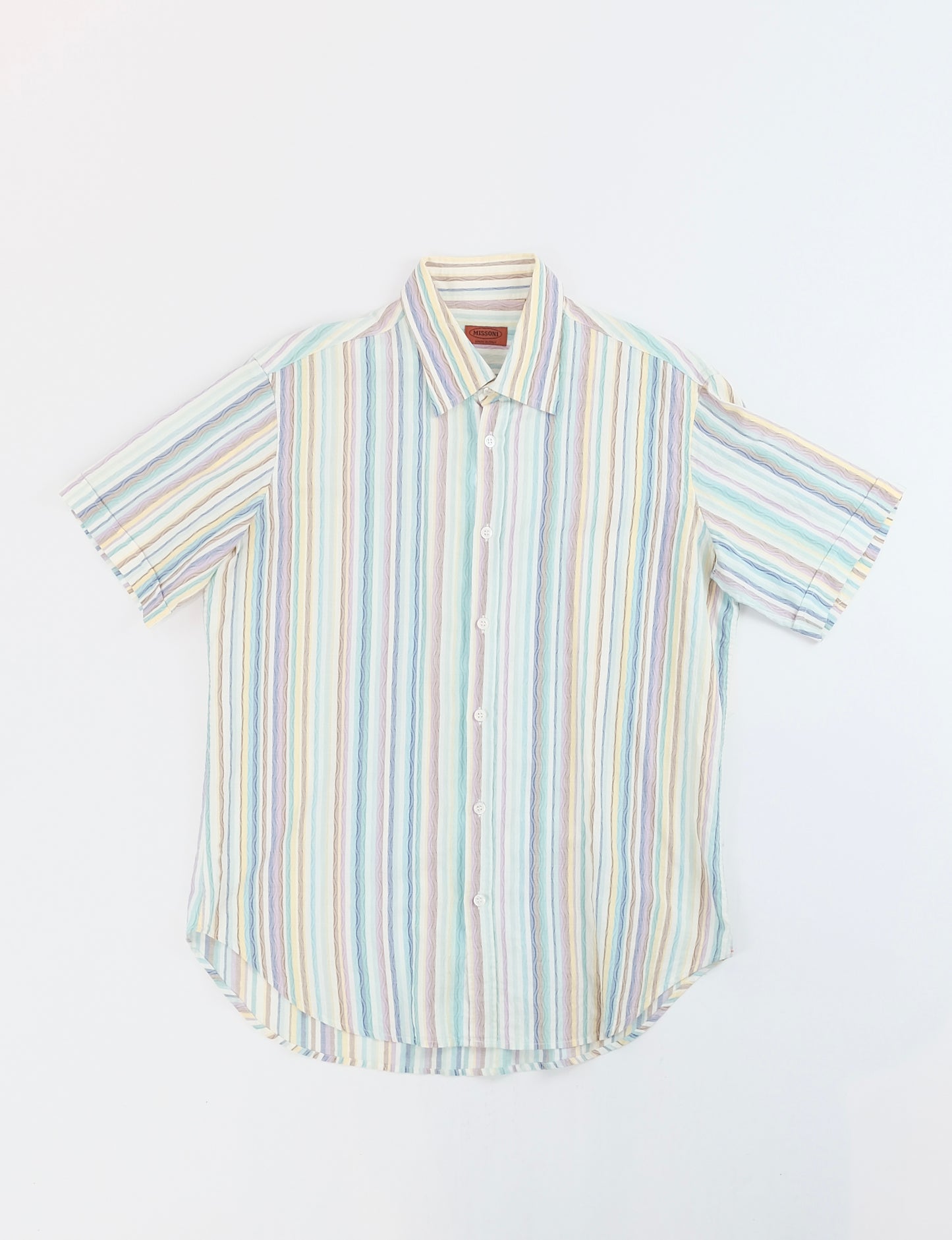 80s Missoni short sleeve shirt S