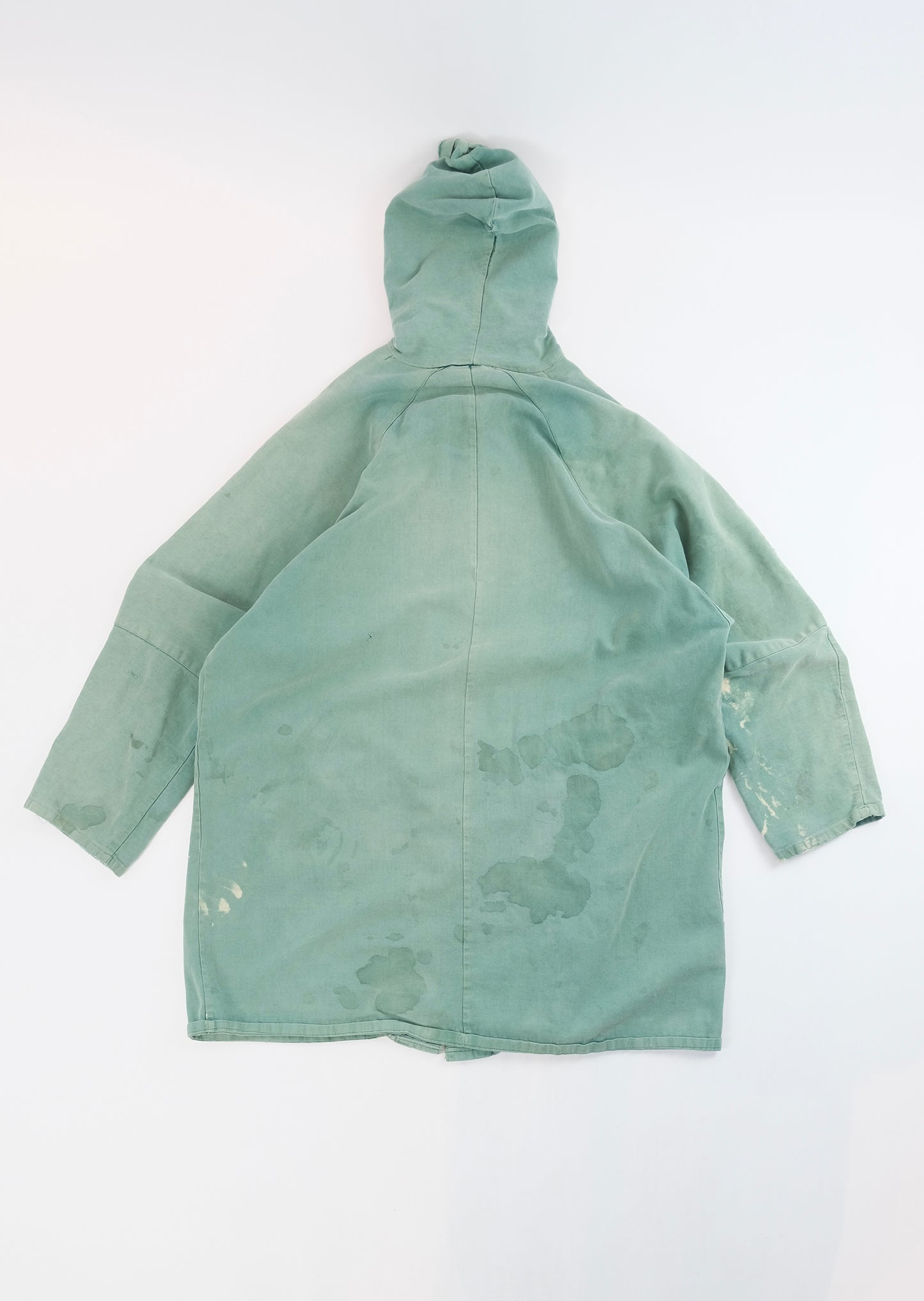 1960s Work long hooded jacket L