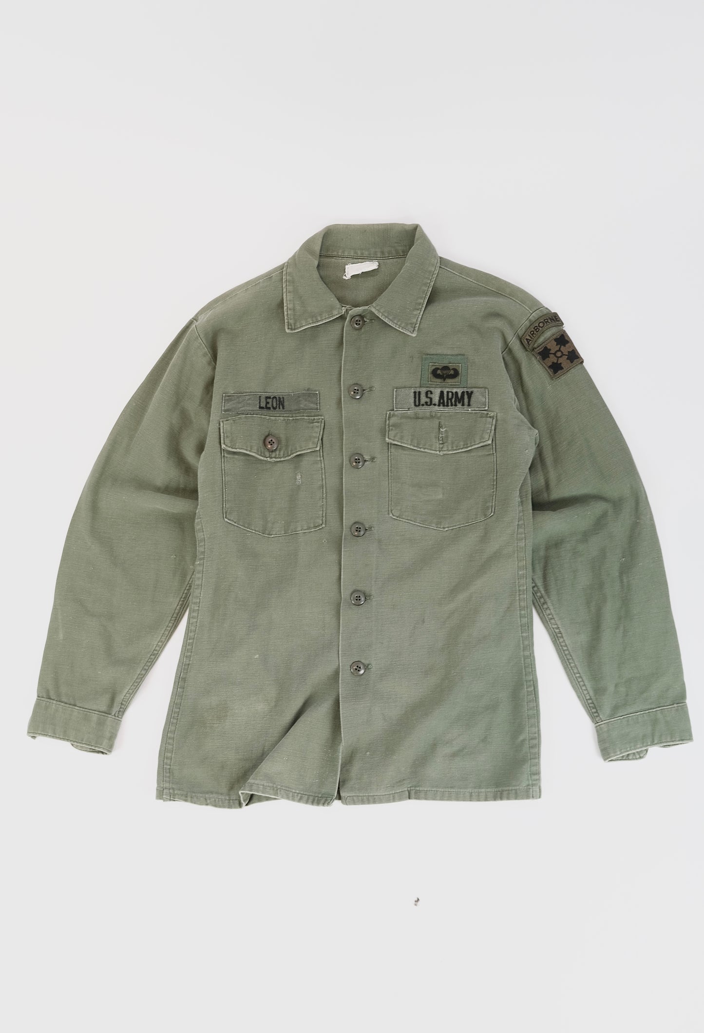 60s OG-107 patched shirt S