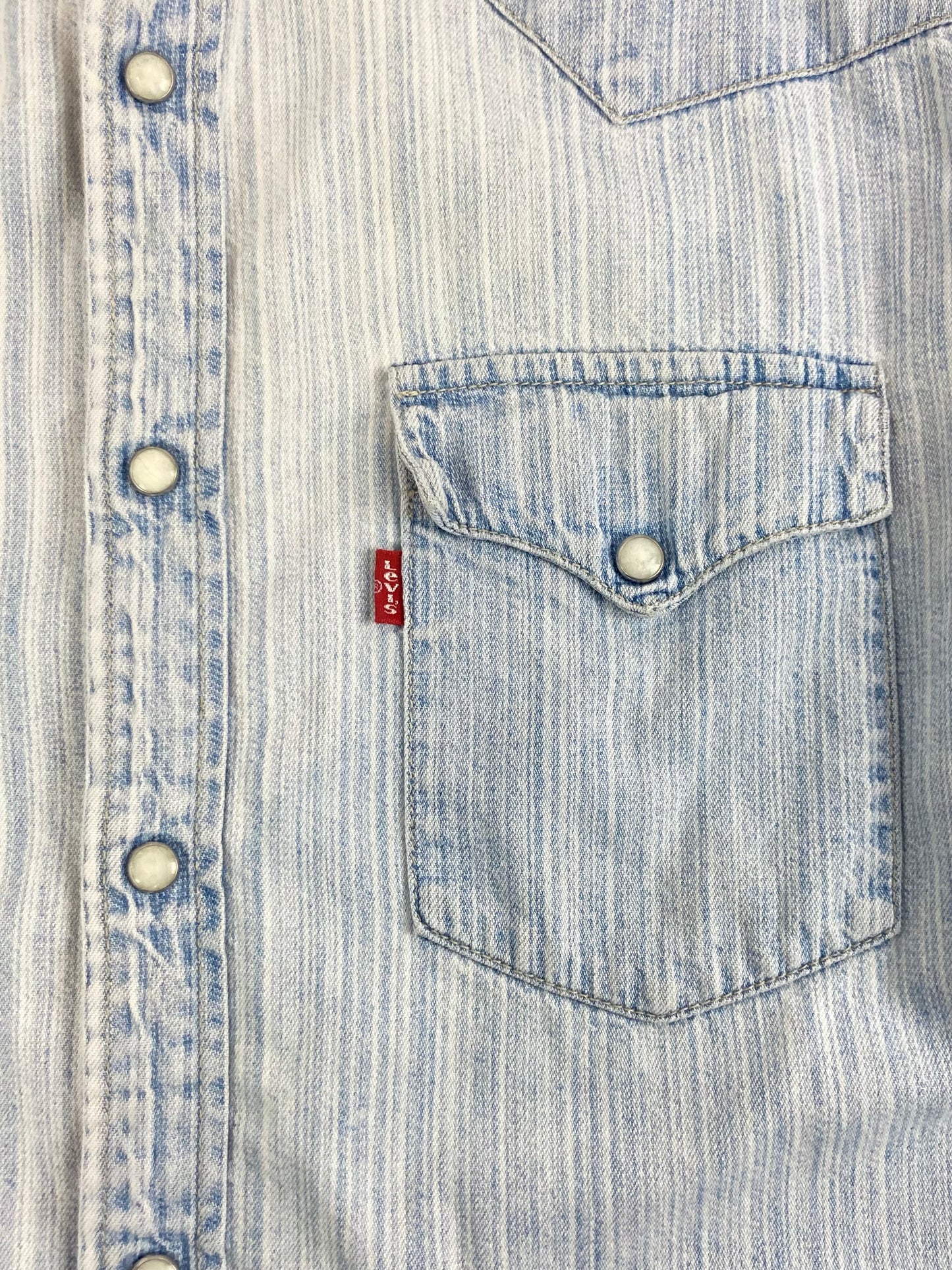 80s Levi’s denim western shirt M