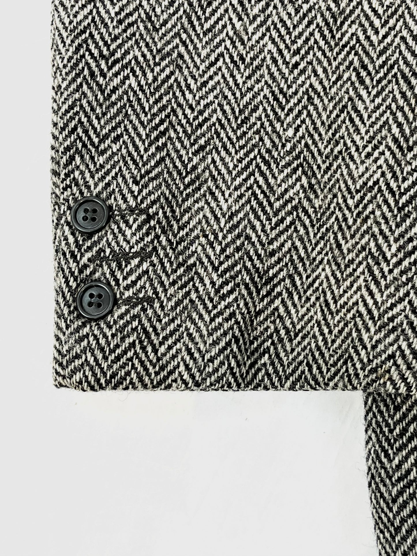 80s Harris Tweed grey HBT Jacket