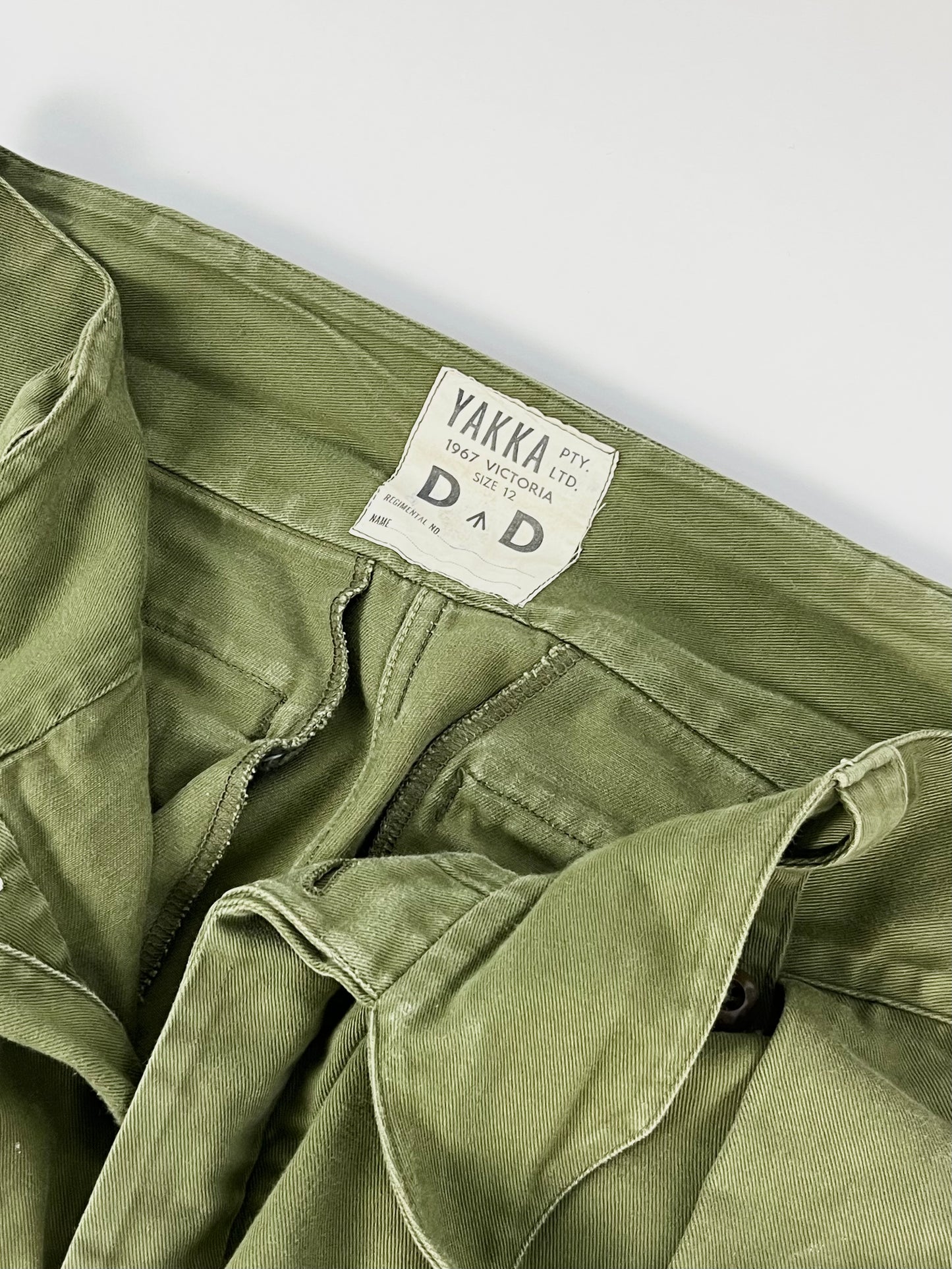 1967 Australian Yakka Gurkha pants M