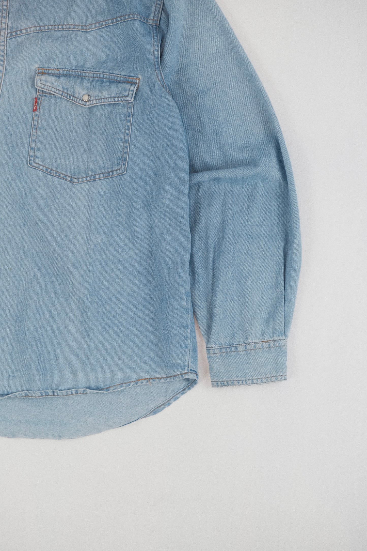 80s Levi’s Western denim shirt XL