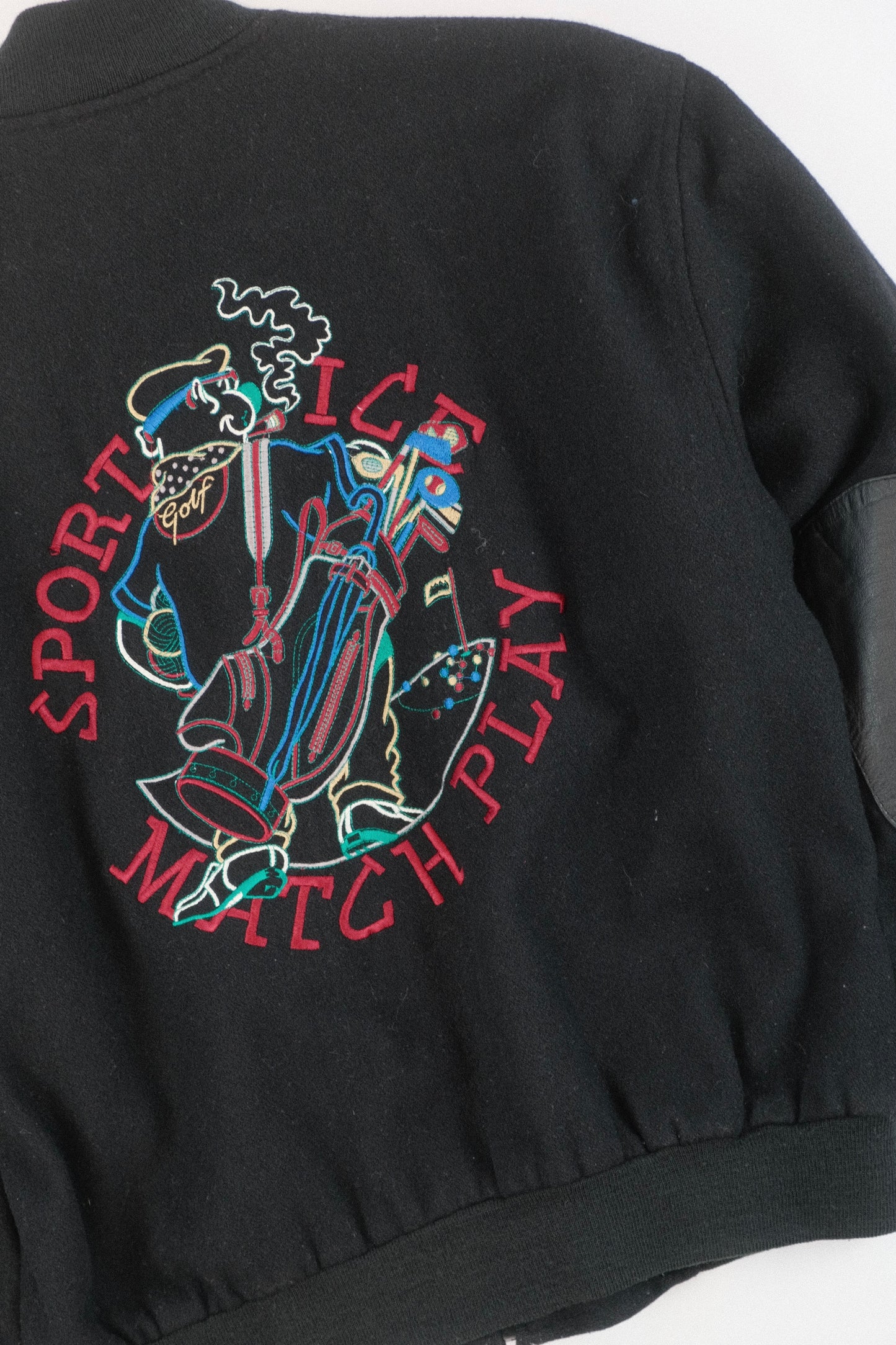 80s Iceberg embroided Bomber XL