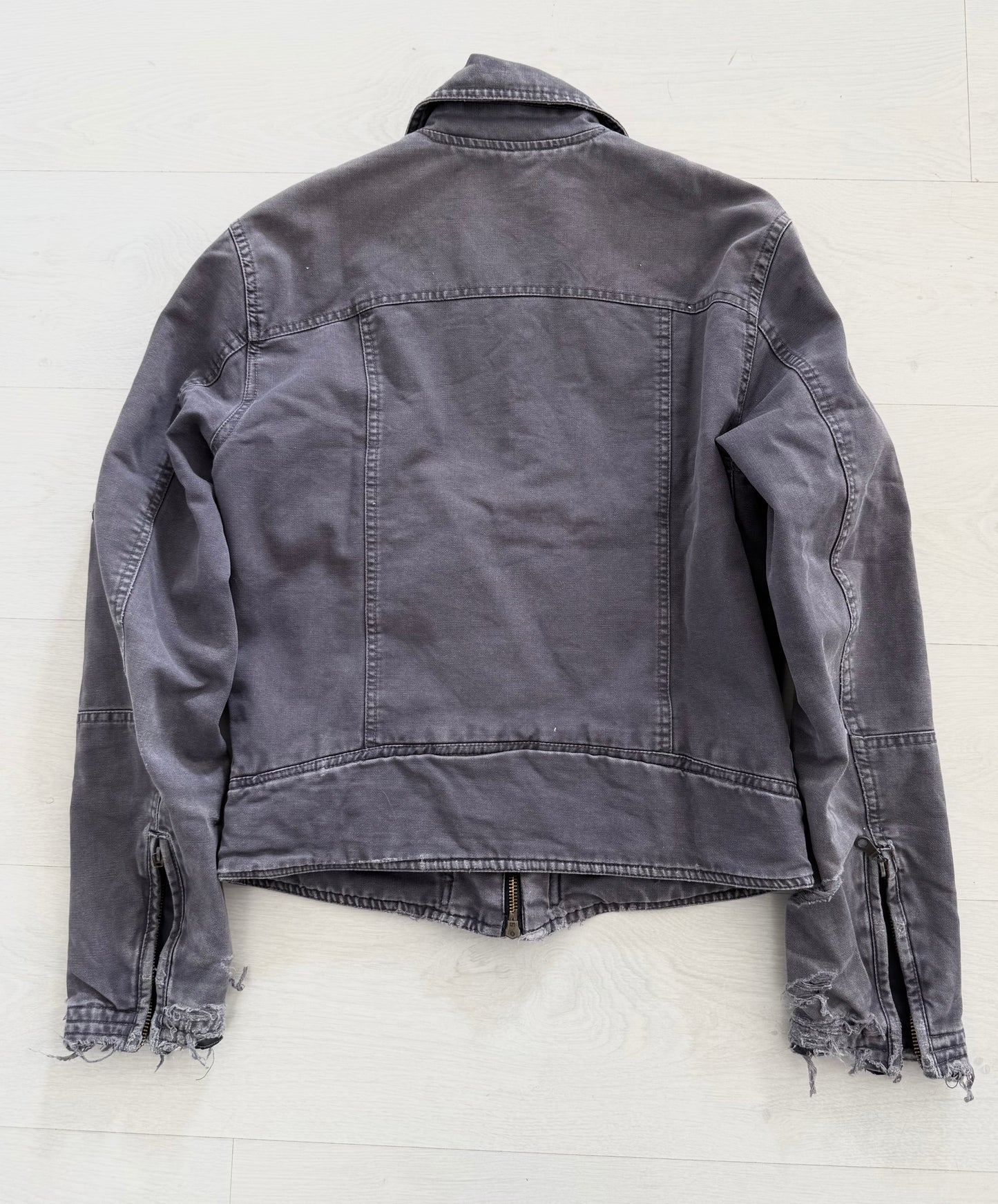 Giacca da lavoro effetto invecchiato taglia M