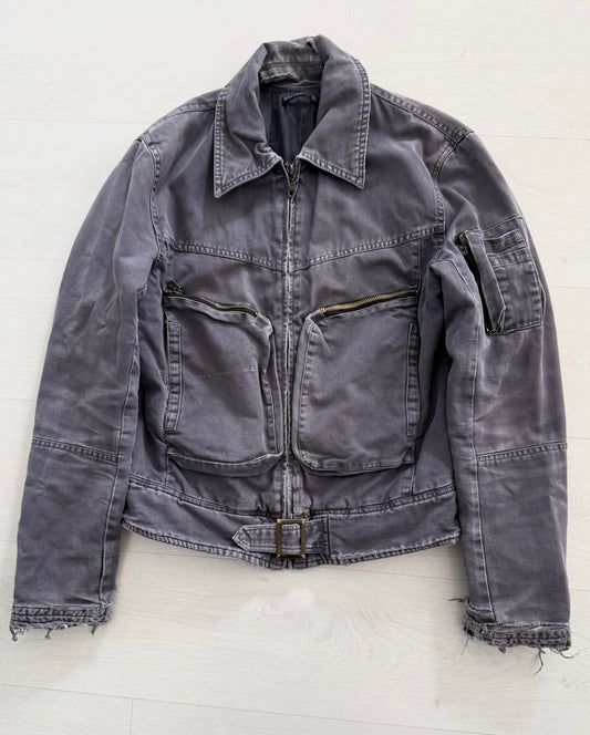 Distressed Work Jacket M