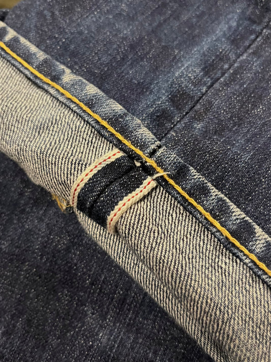 Vintage Levi's 501 Big E selvedge denim Made in USA w34