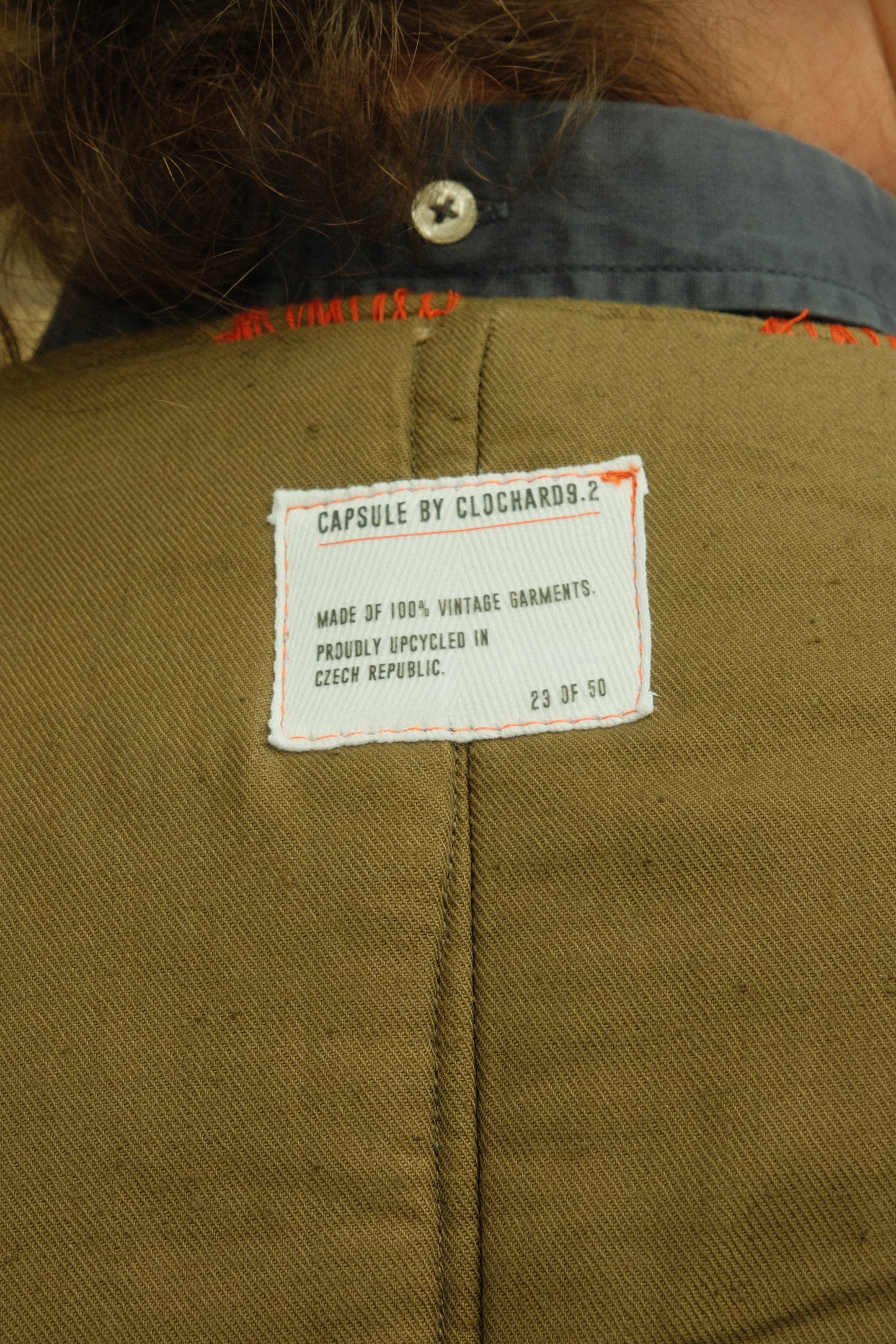CAPSULE CL9.2 - 60s Reversible Army liner ''Czechoslovakian'' 