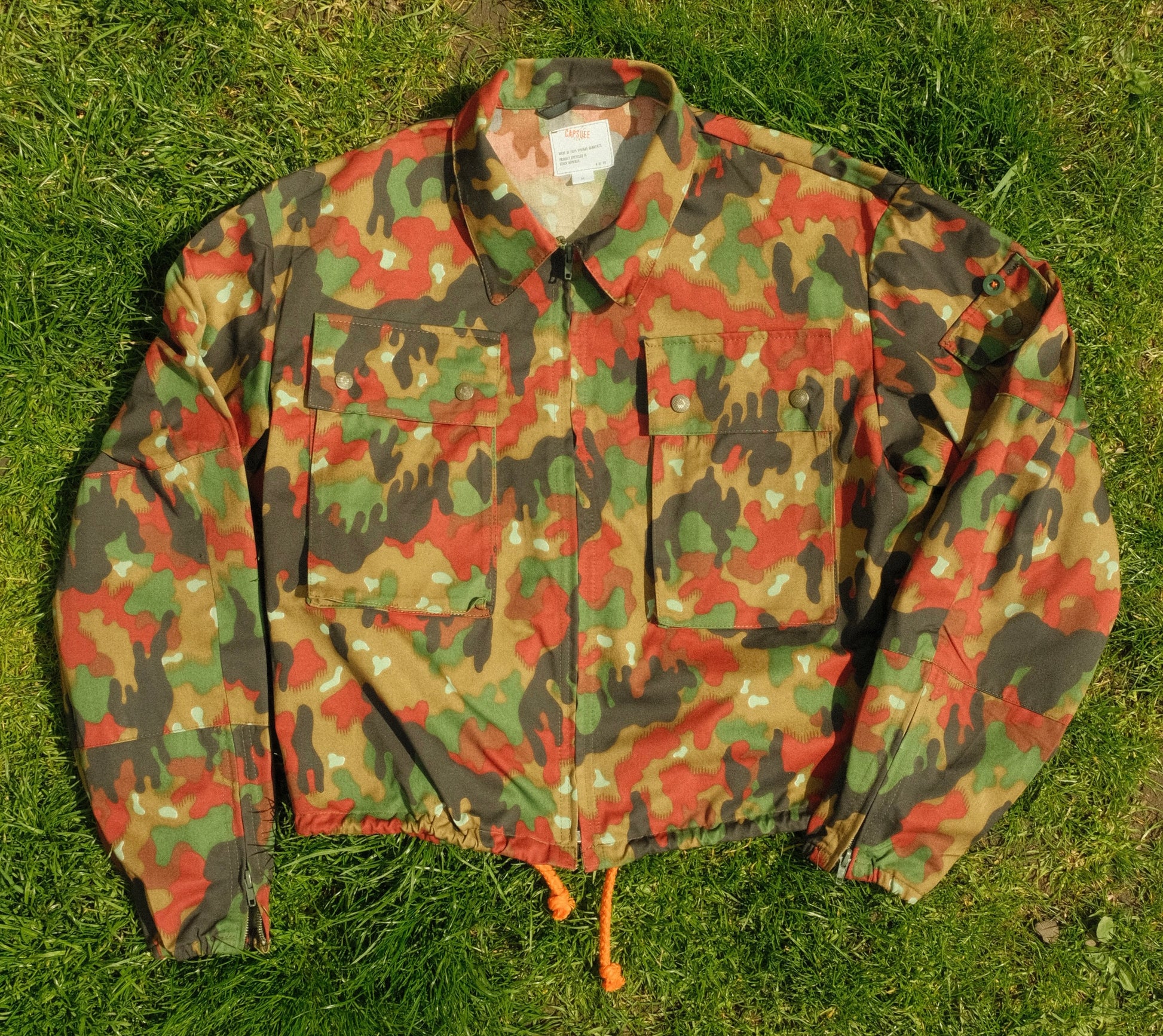 CAPSULE CL9.2 - 80s Swiss Alpenflage army Jacket - vintage clochard92.com