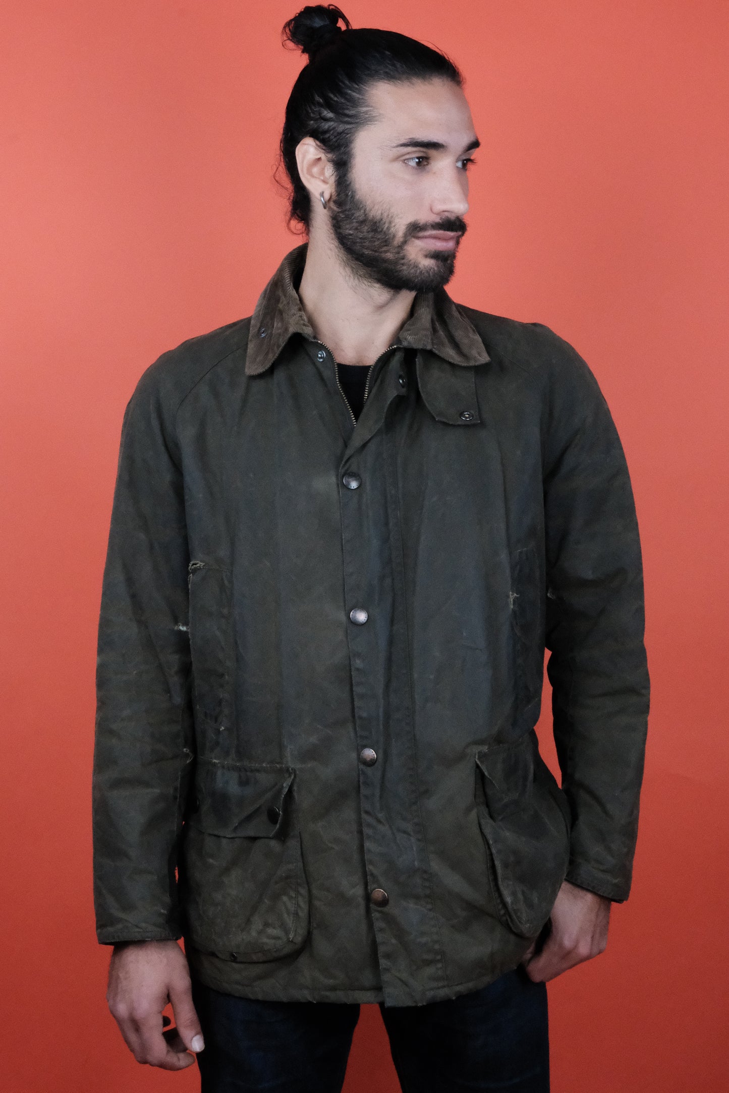 Barbour x Pantone Bedale Wax Jacket 'XL' - vintage clothing clochard92.com