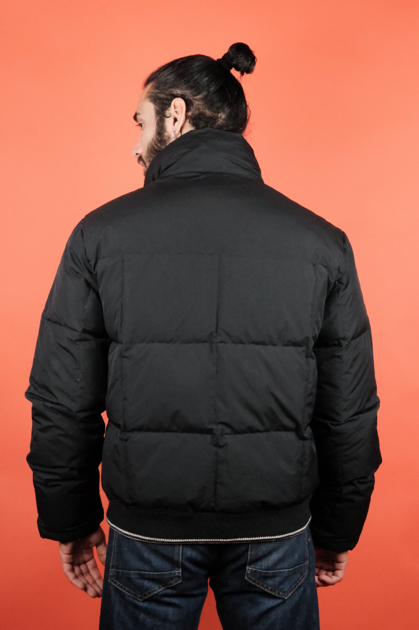 Fred Perry Nylon Puffer Jacket 'M' - vintage clothing clochard92.com