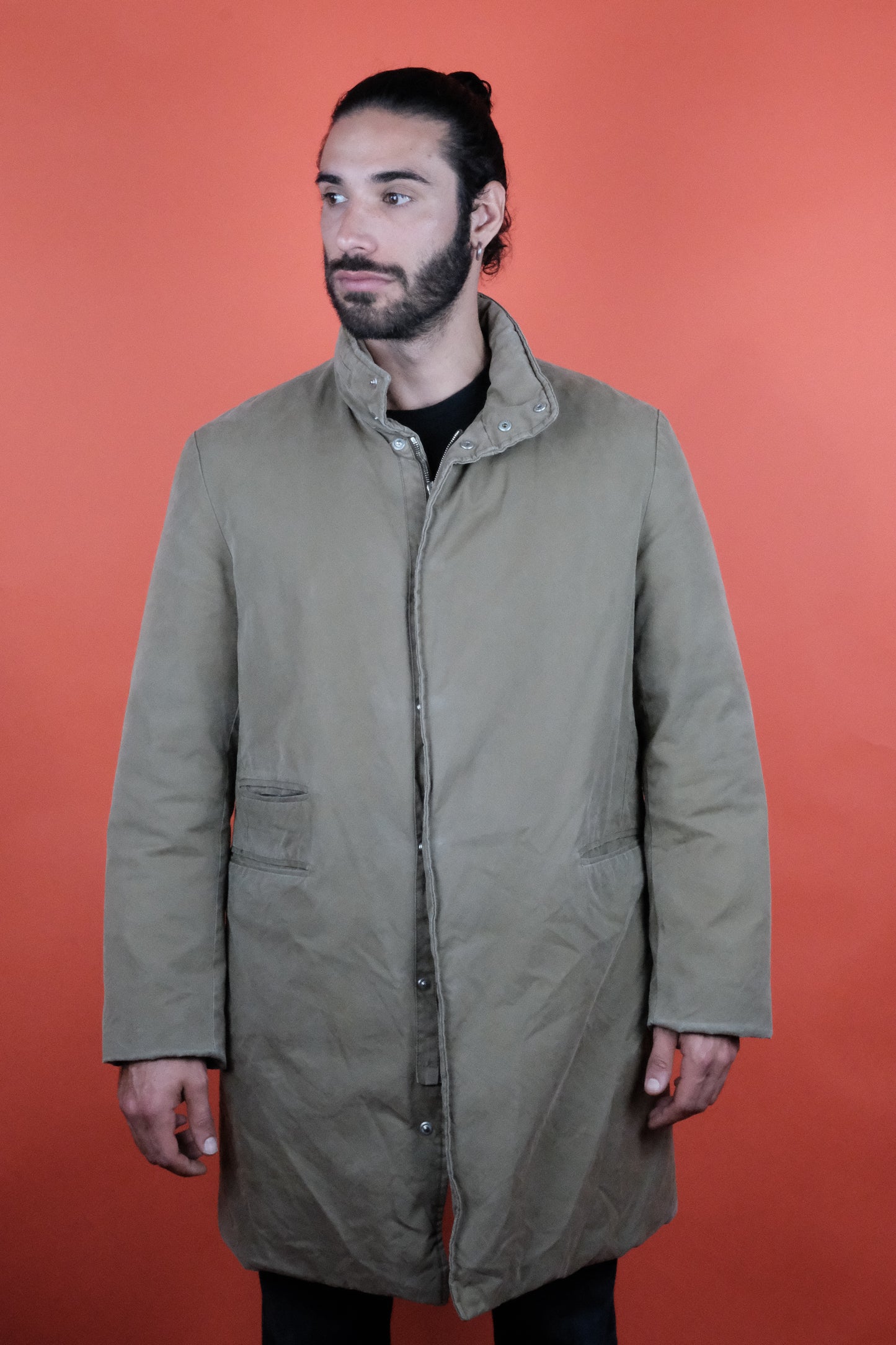 Moncler Cotton Down Coat 'L' - vintage clothing clochard92.com