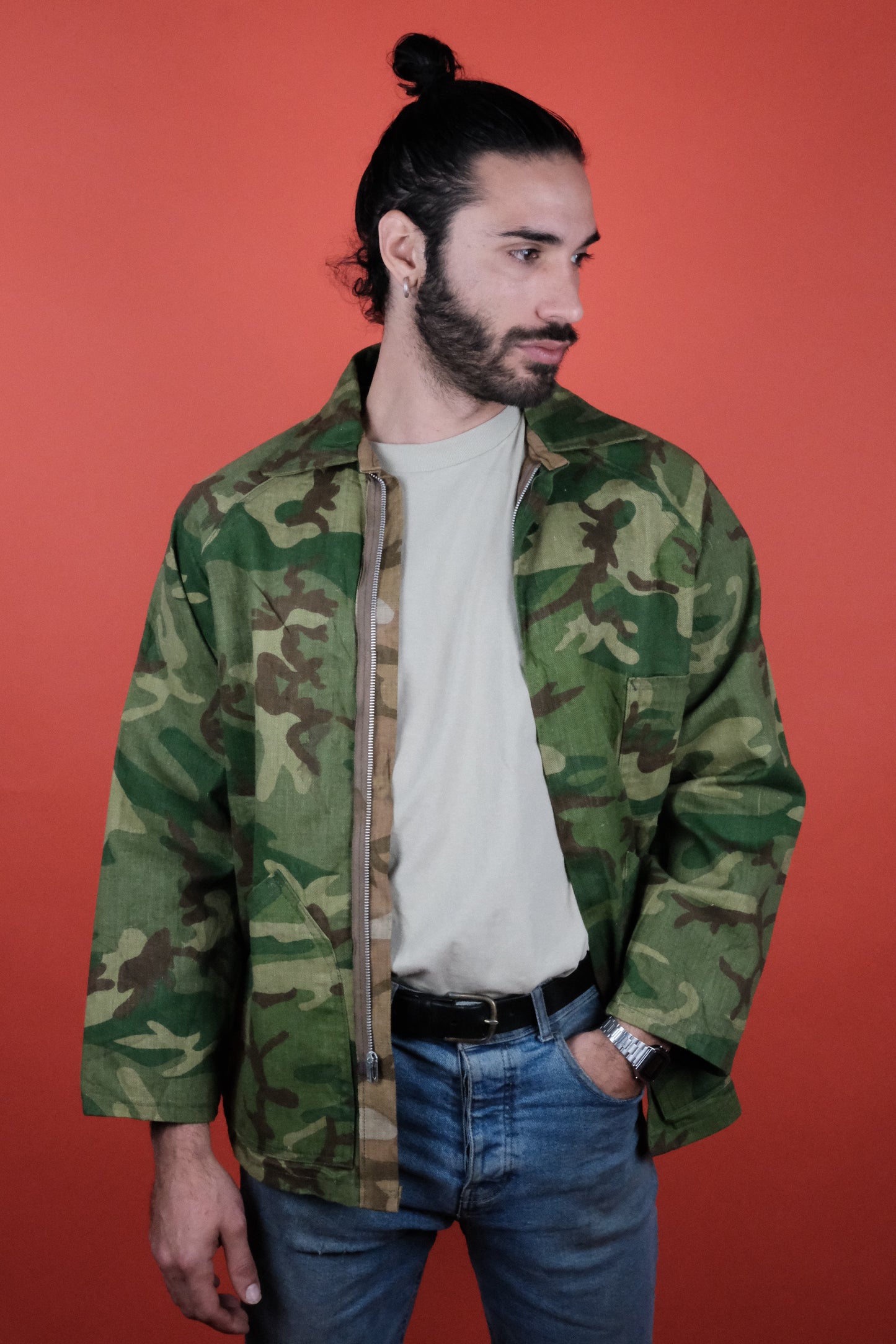 Ranger Hunting Jacket Reversible Camo - vintage clothing clochard92.com