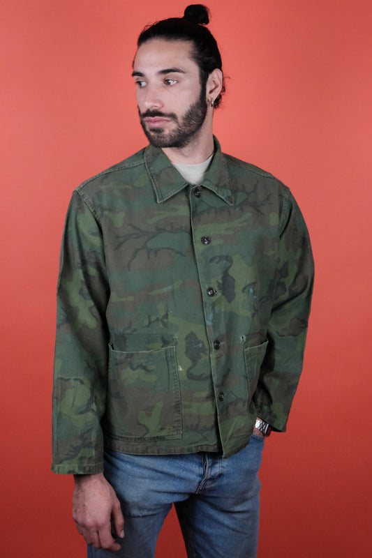 Hunting Jacket Camouflage 'L' - vintage clothing clochard92.com