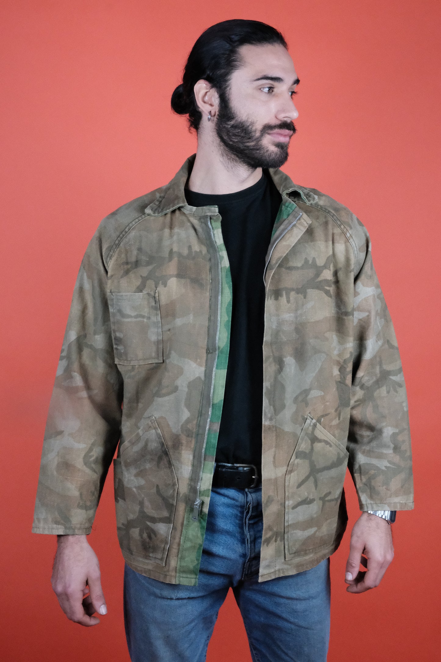 Giacca da caccia Ranger reversibile Camo "L"