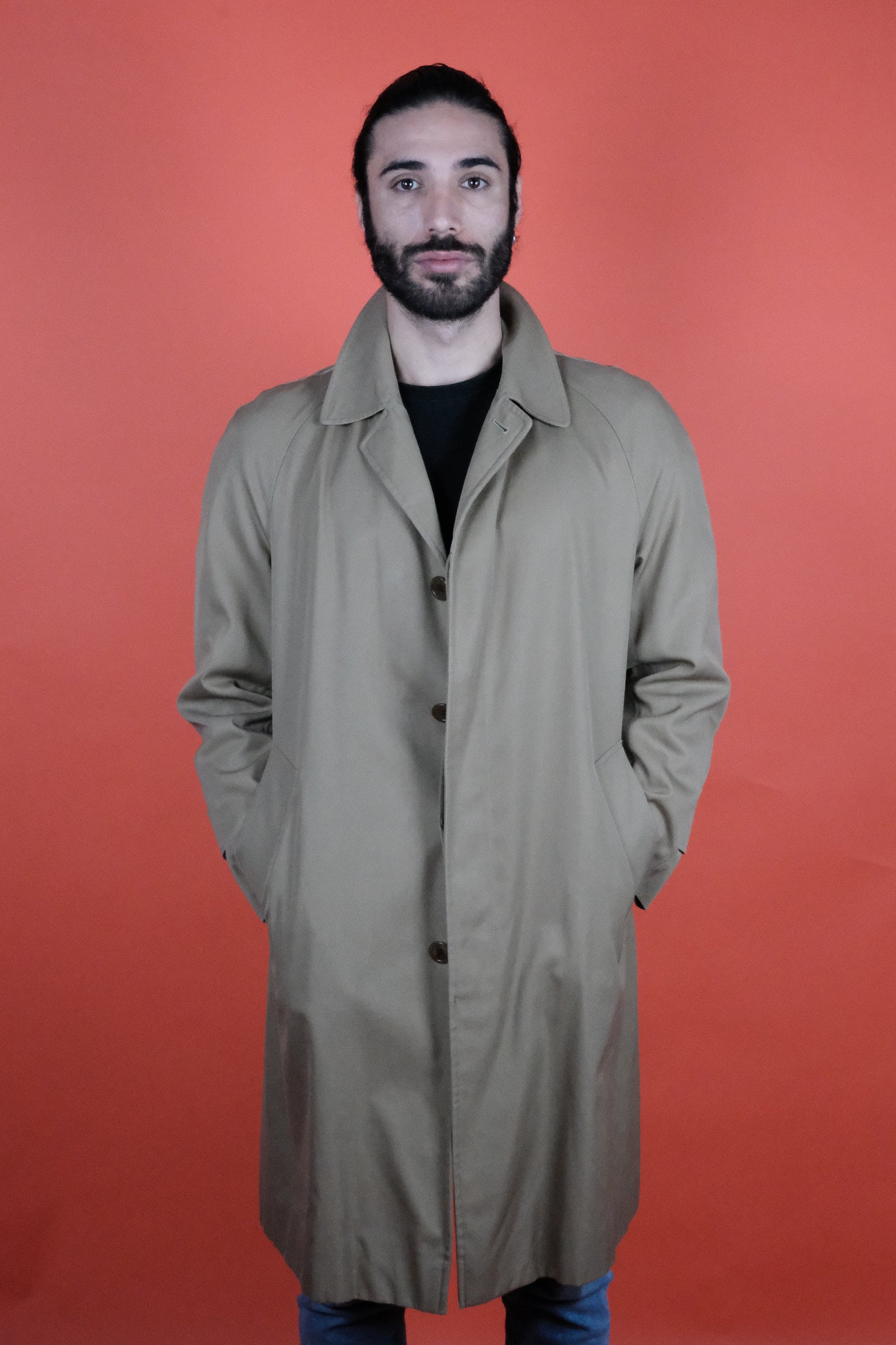 Aquascutum Trench Over coat  - vintage clothing clochard92.com