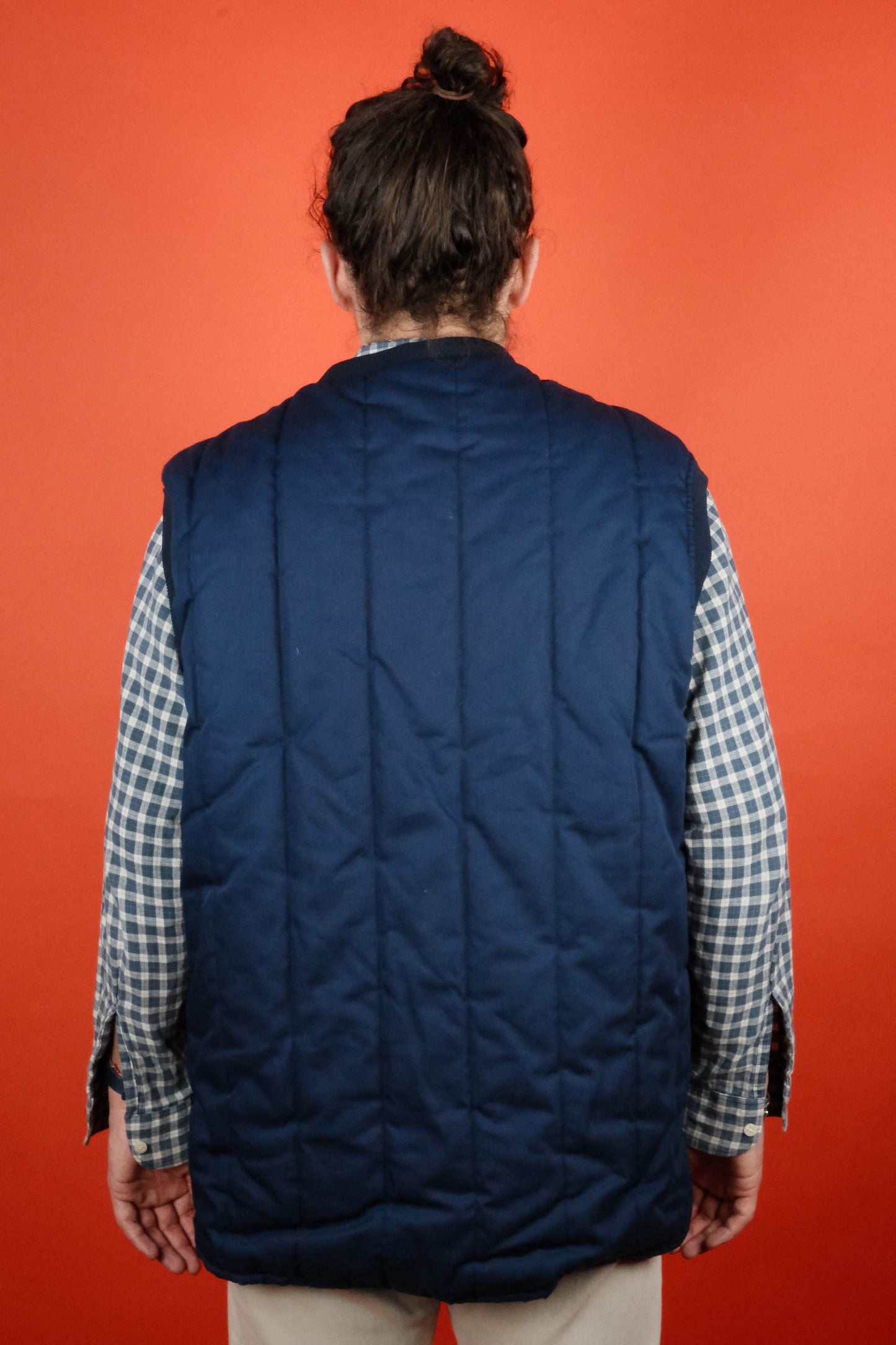 Barbour Vest Blue  - vintage clothing clochard92.com