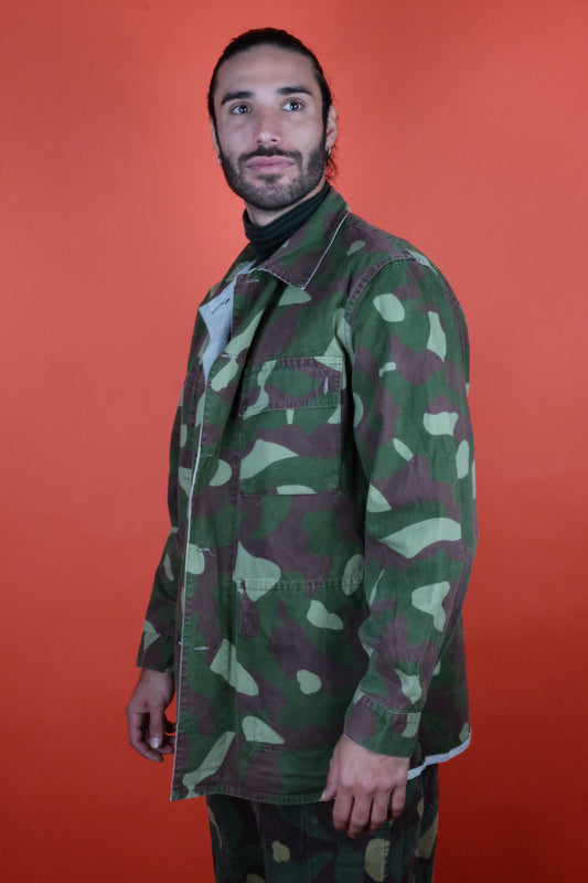 Finnish Military Jacket & Pants (Reversible) - vintage clothing clochard92.com