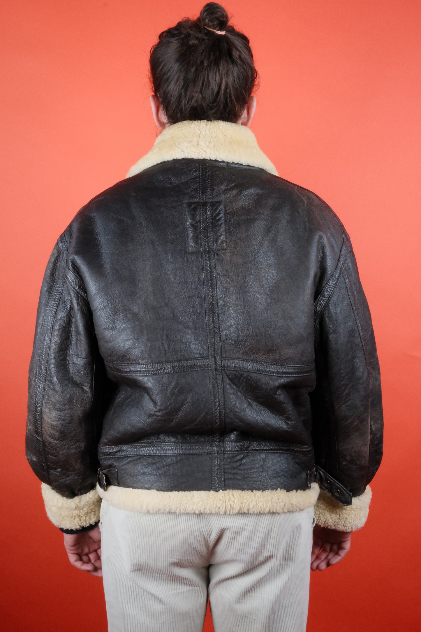 Goldhora B-3 Shearling Jacket - vintage clothing clochard92.com