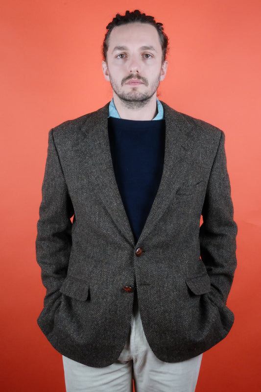 Harris Tweed  Jacket - vintage clothing clochard92.com