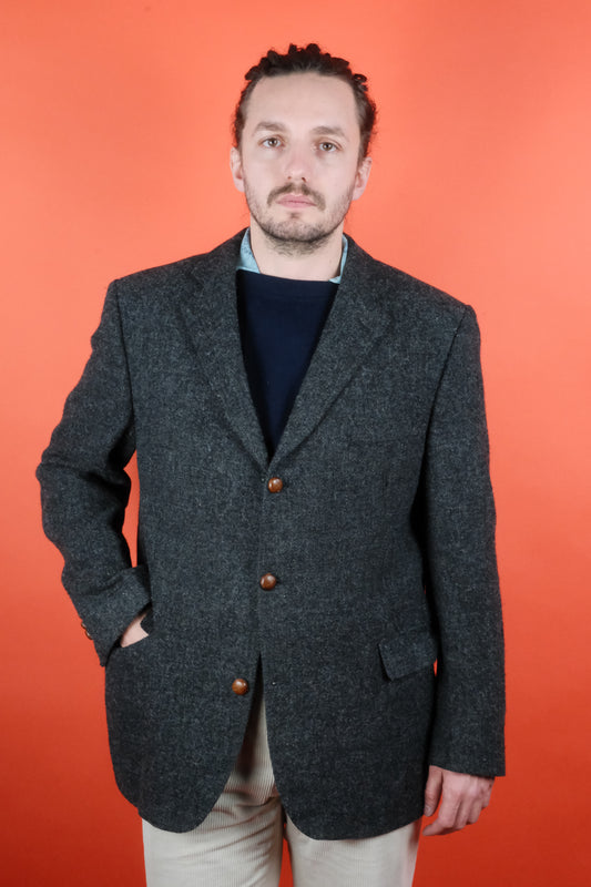 Harris Tweed Jacket - vintage clothing clochard92.com