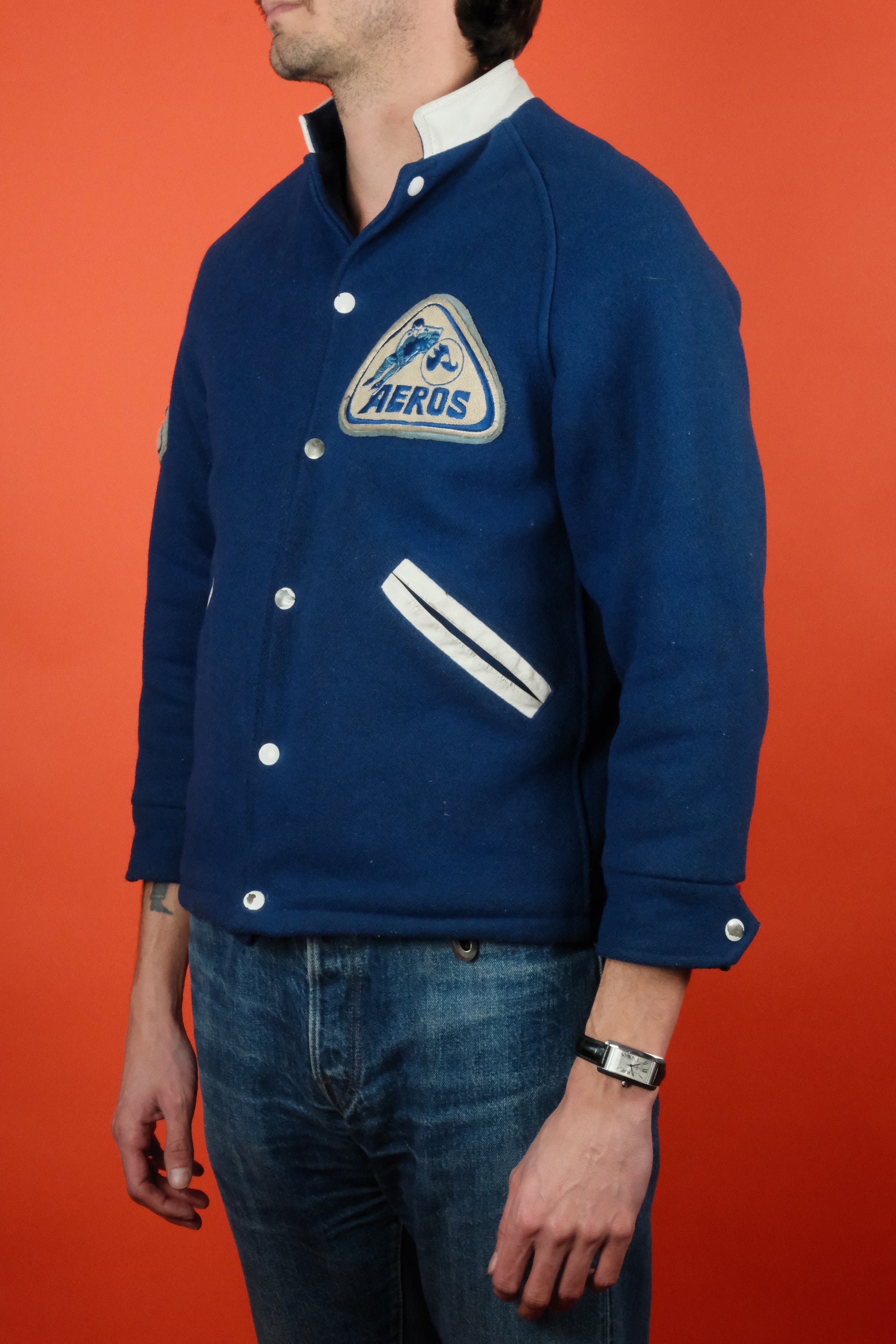 Varsity Jacket AEROS 'S' - vintage clothing clochard92.com
