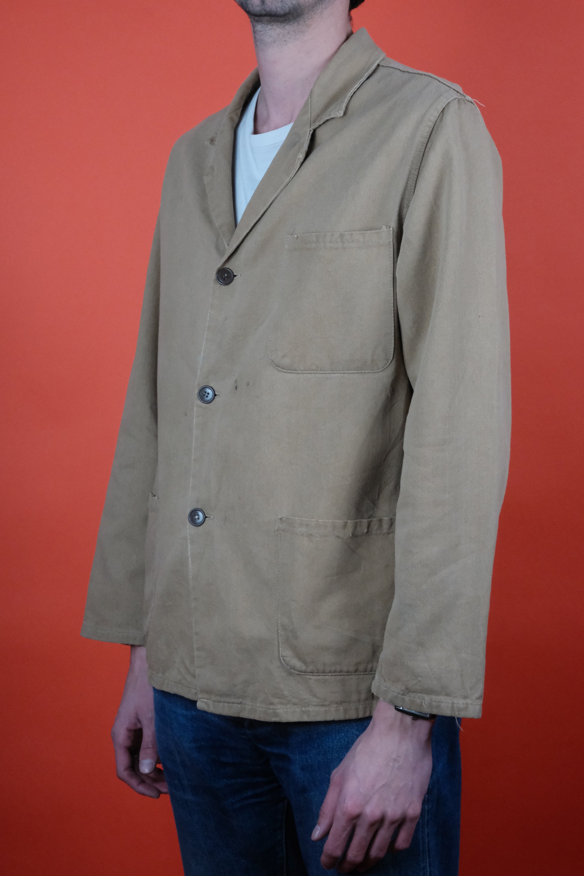 Sanforized Cotton Work Blazer '50' - vintage clothing clochard92.com