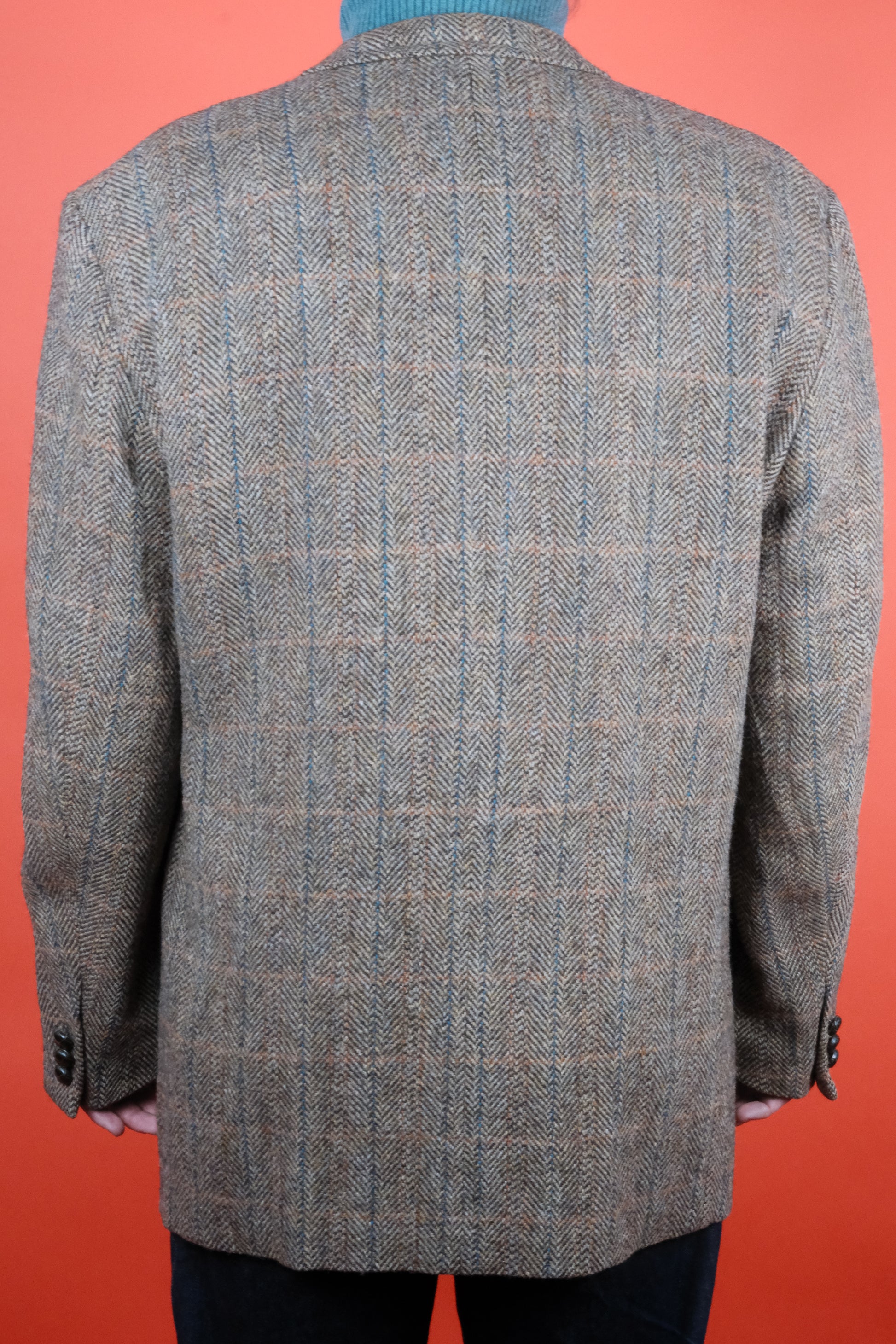 Konen Harrris Tweed Suit Jacket 'XL' - vintage clothing clochard92.com