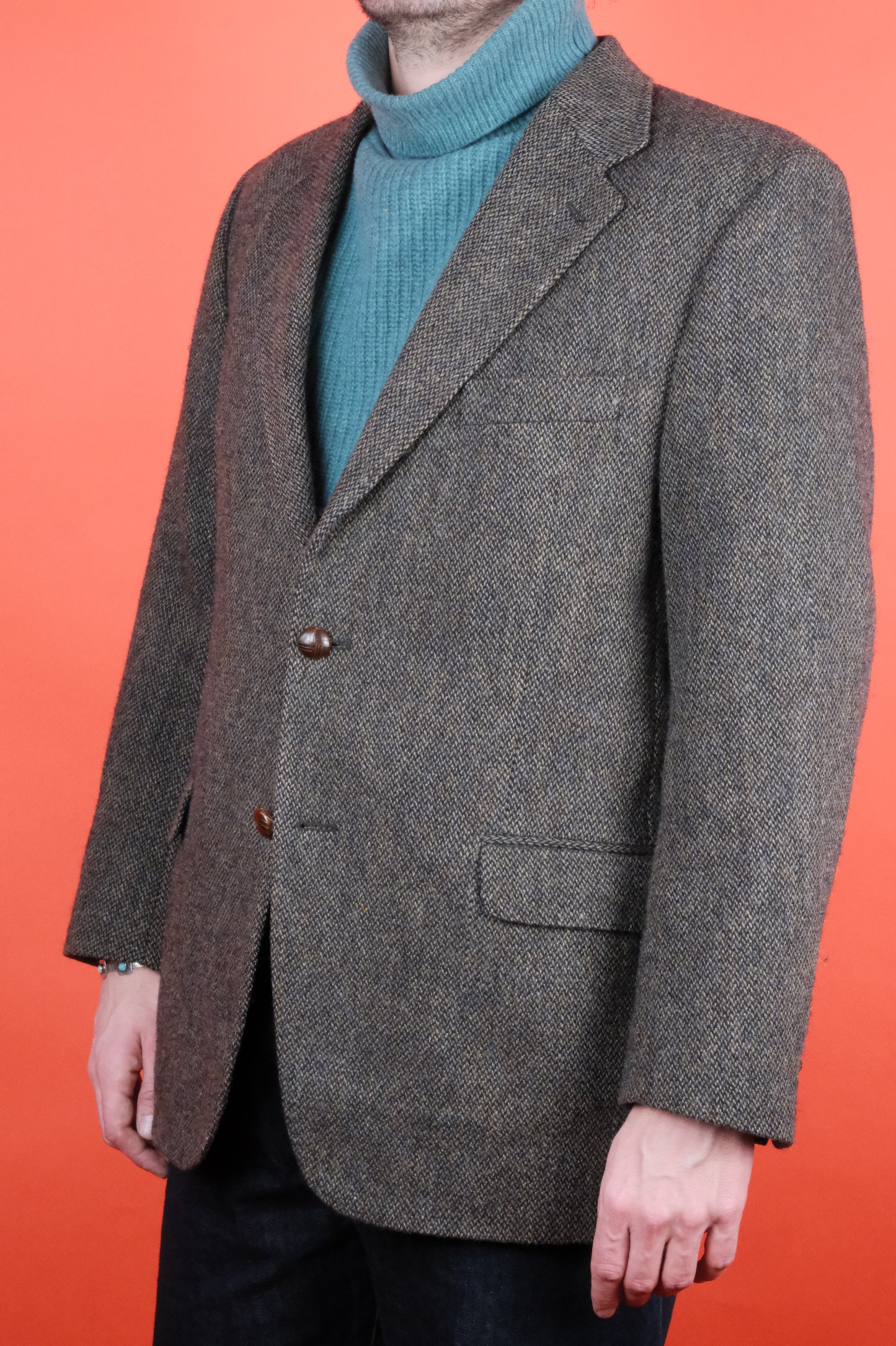 Christian Berg Harris Tweed Suit Jacket 'M/L' - vintage clothing clochard92.com