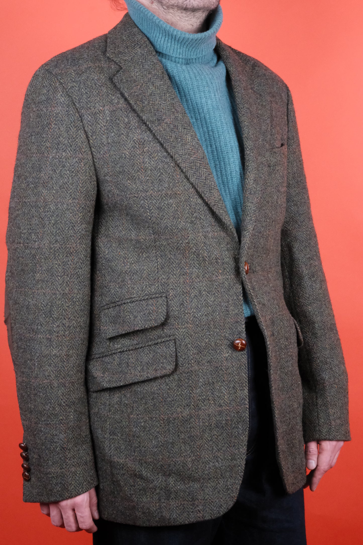 J. Phillip Harris Tweed Suit Jacket 'L' - vintage clothing clochard92.com