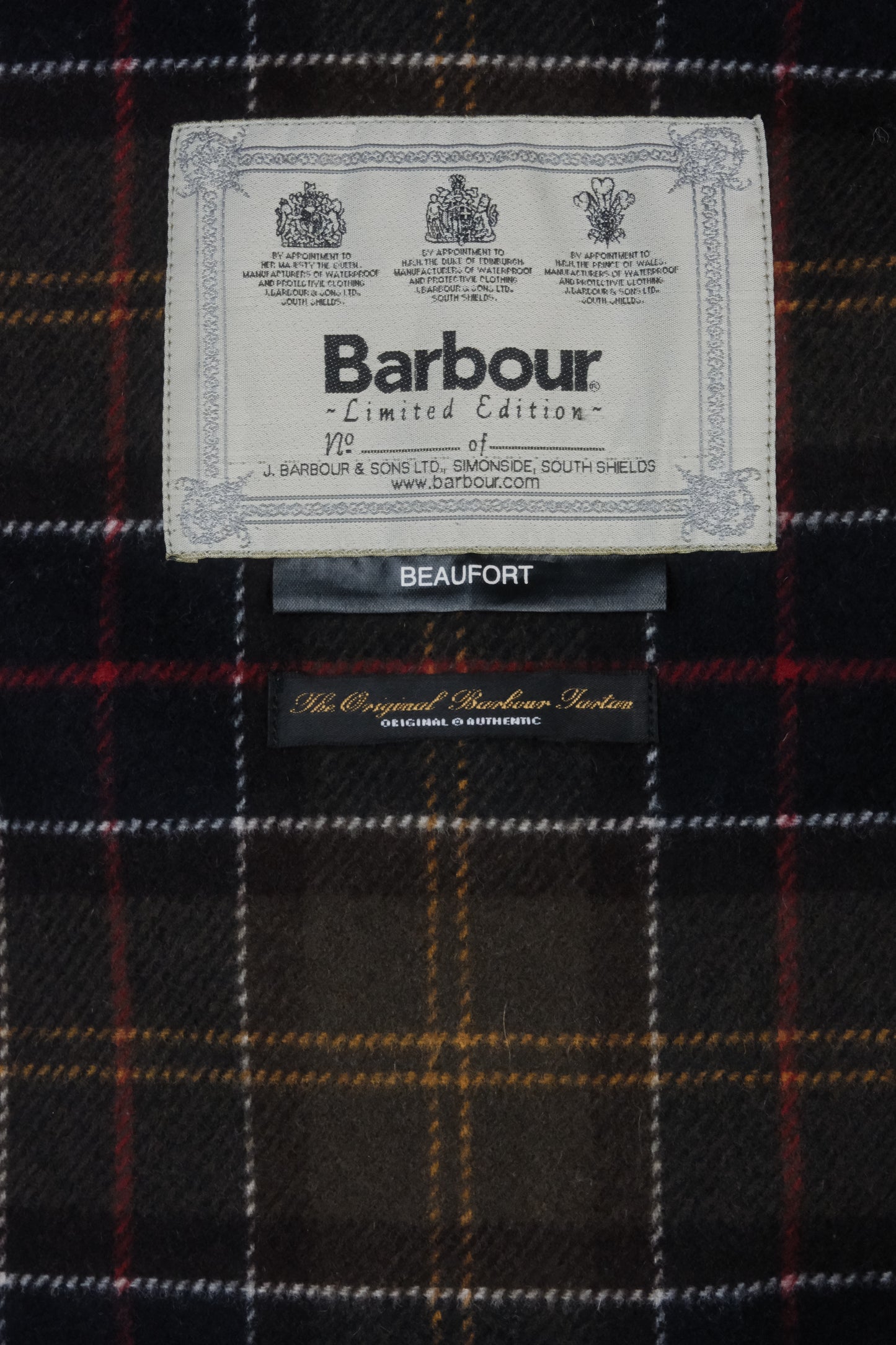 Barbour Beaufort Leather Jacket w/ Wool Lining Limited Edition 'M' - vintage clothing clochard92.com