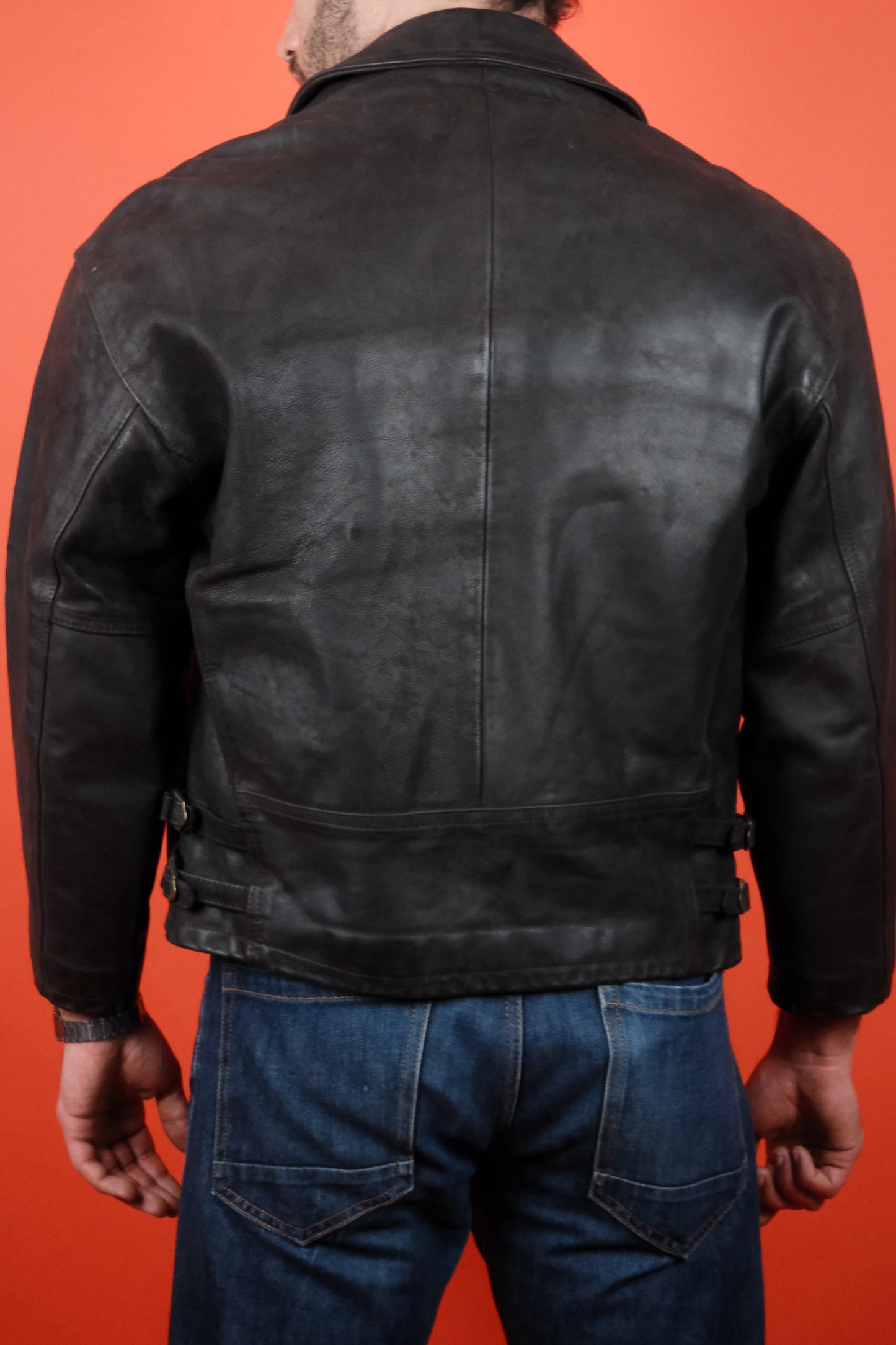 Leather Jacket - vintage clothing clochard92.com