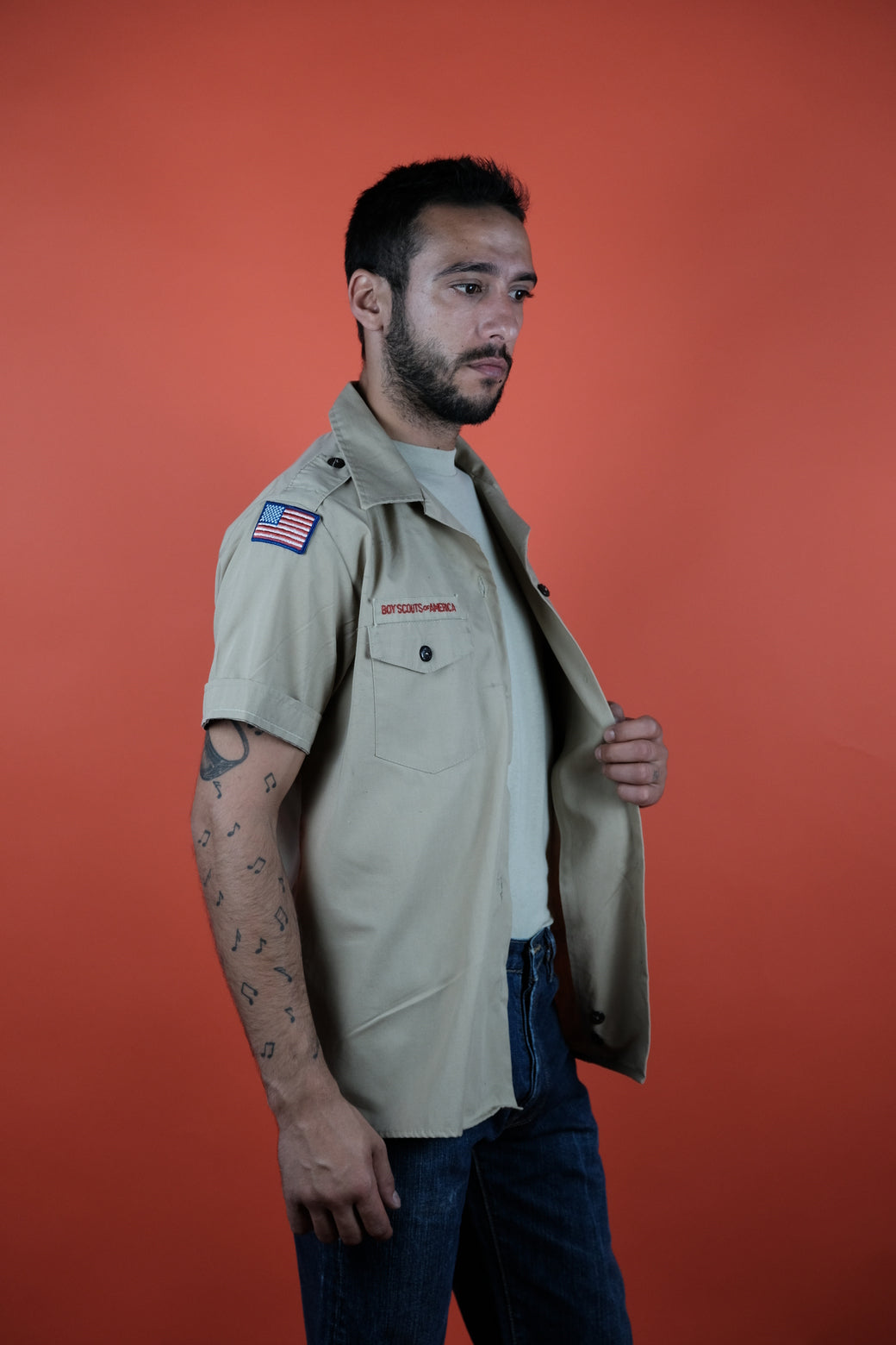 Boy-Scouts of America Shirt vintage clothing clochard92.com