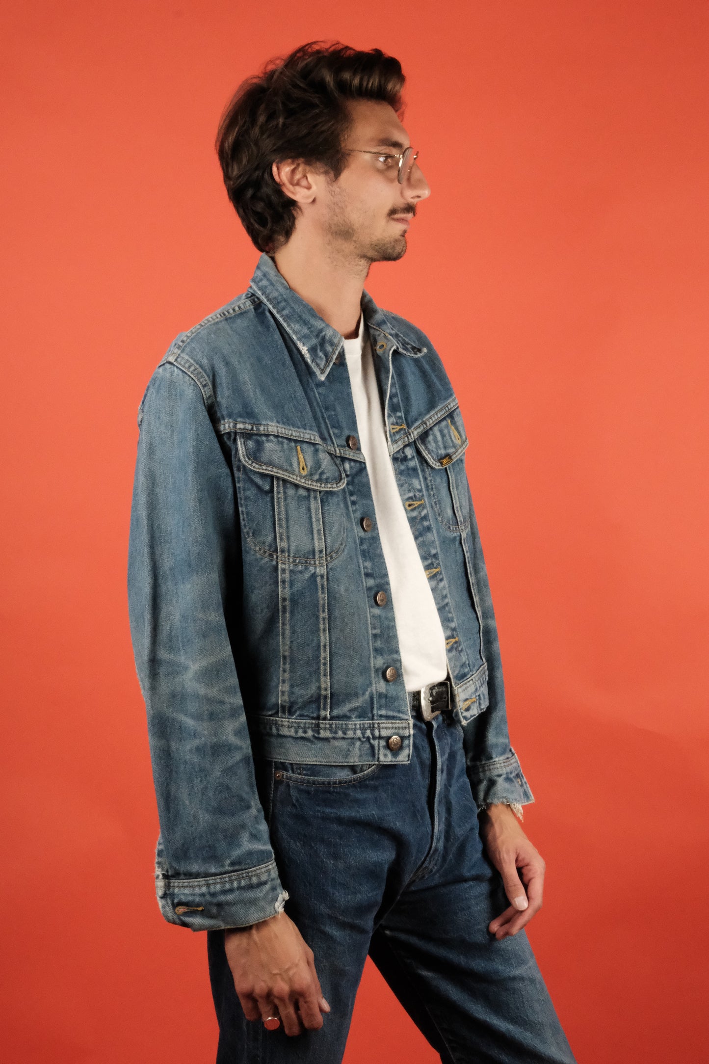 Lee 101-J Denim Jacket 70s - vintage clothing clochard92.com