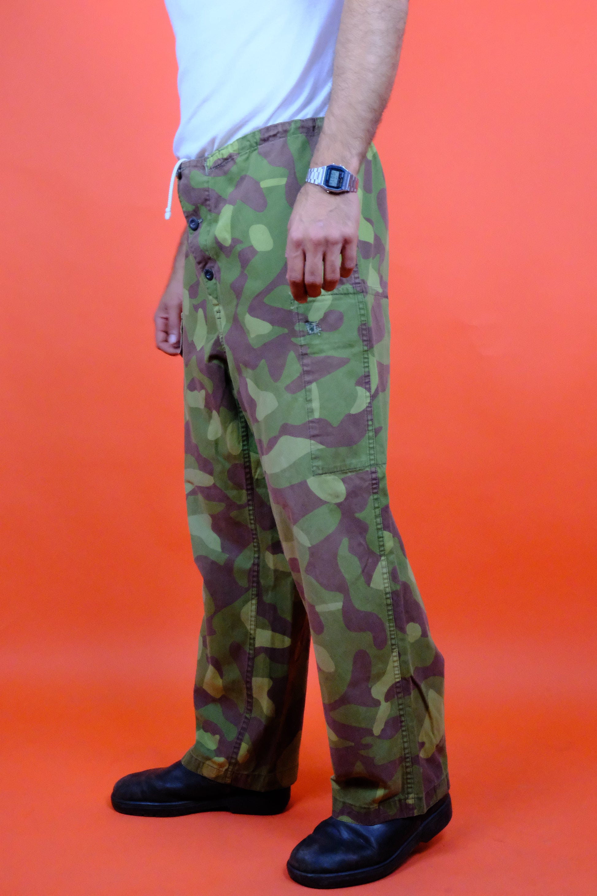 Finnish Military Jacket & Pants Reversible - vintage clothing clochard92.com