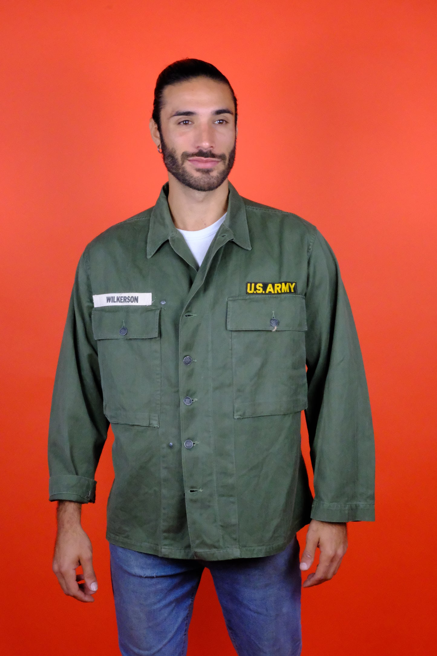 U.S. ARMY P-43 HBT Jacket - vintage clothing clochard92.com