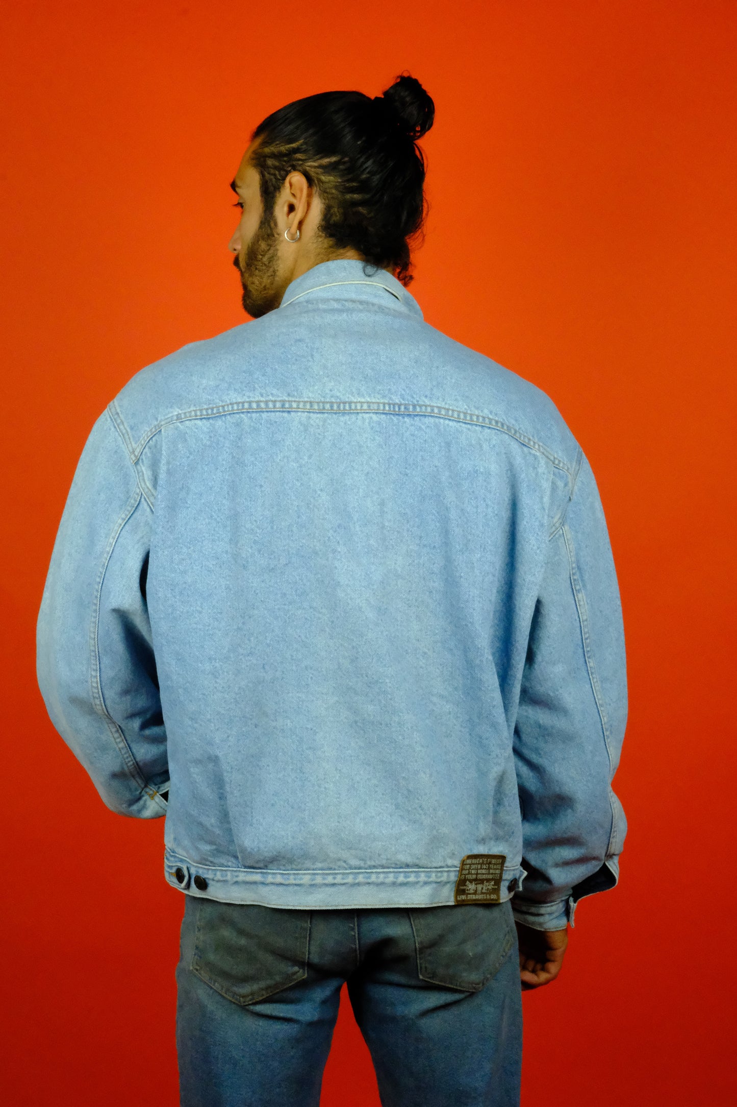 Levi's 'Orange Tab' Reversible Denim Jacket - vintage clothing clochard92.com
