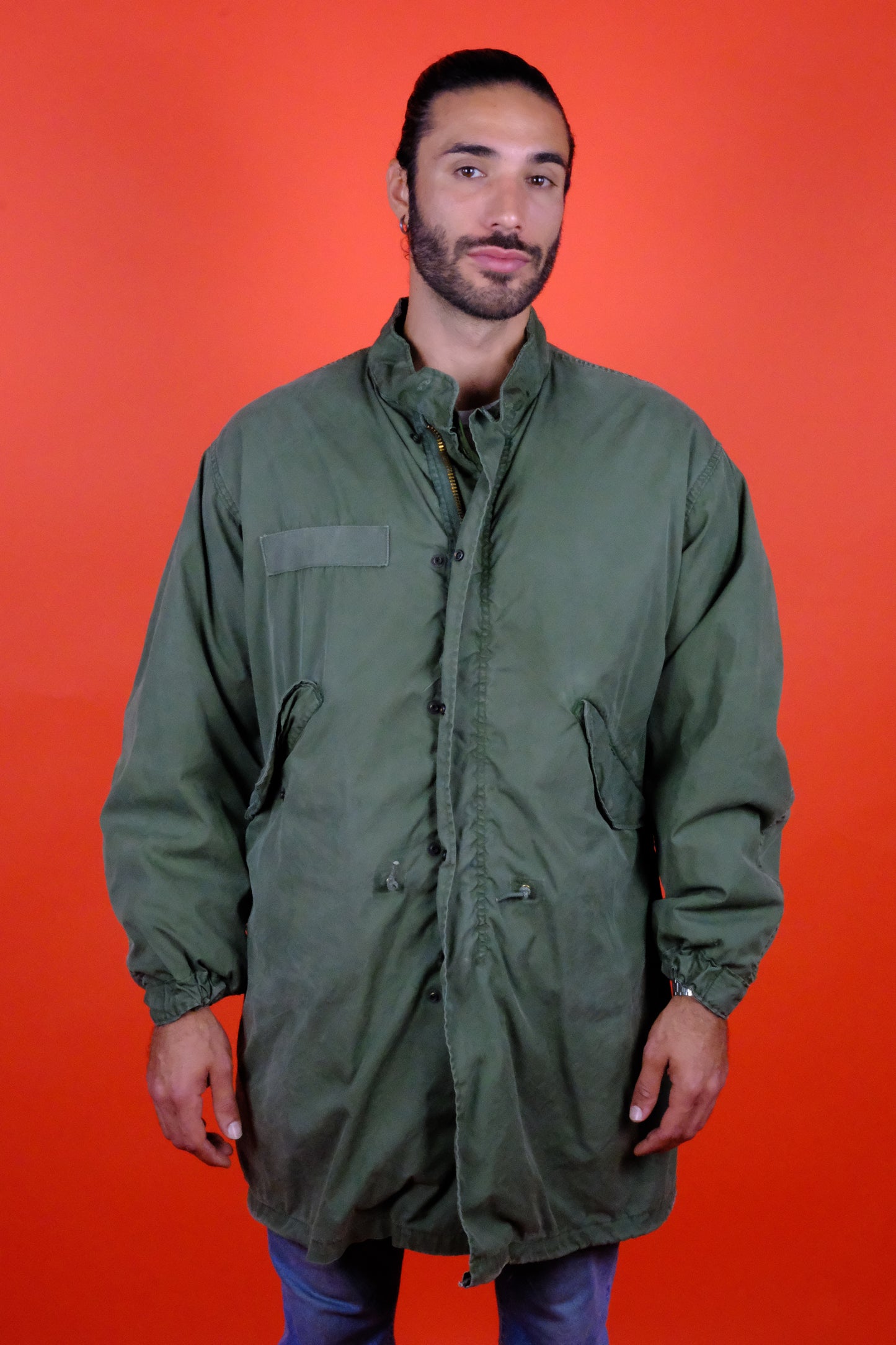 U.S. Army Fishtail Parka M-65 w/ Detachable Liner - vintage clothing clochard92.com