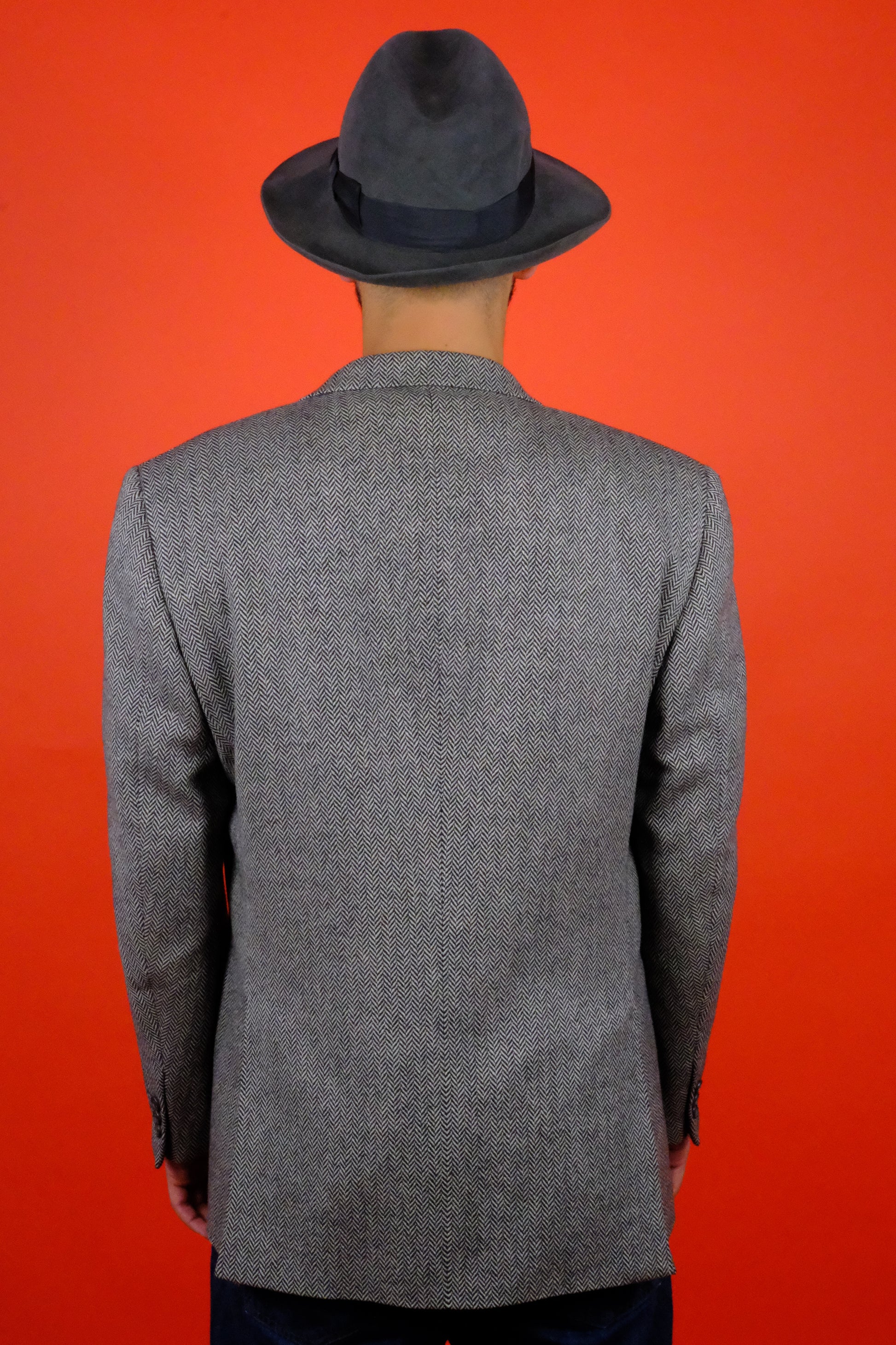 Burberrys' Wool Suit Jacket '52R' - vintage clothing clochard92.com