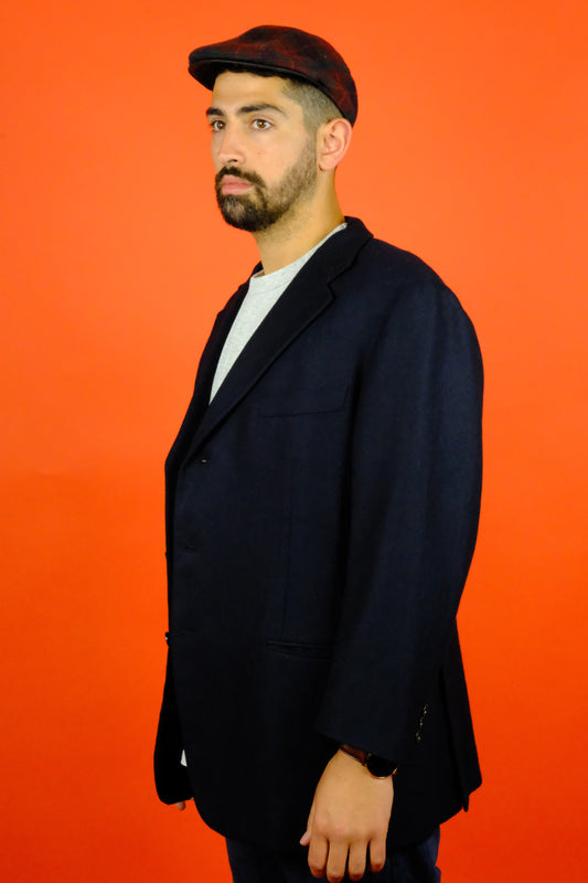 Burberry Wool & Cashmere Suit Jacket - vintage clothing clochard92.com