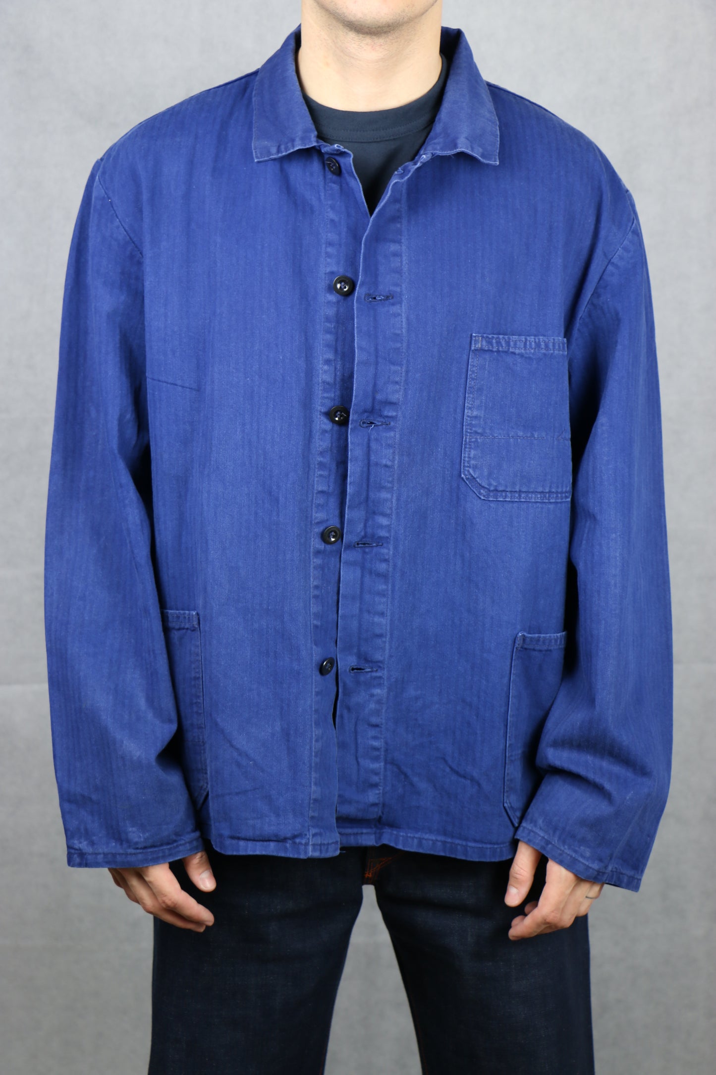 HBT Work Jacket Sanfortized - vintage clothing clochard92.com