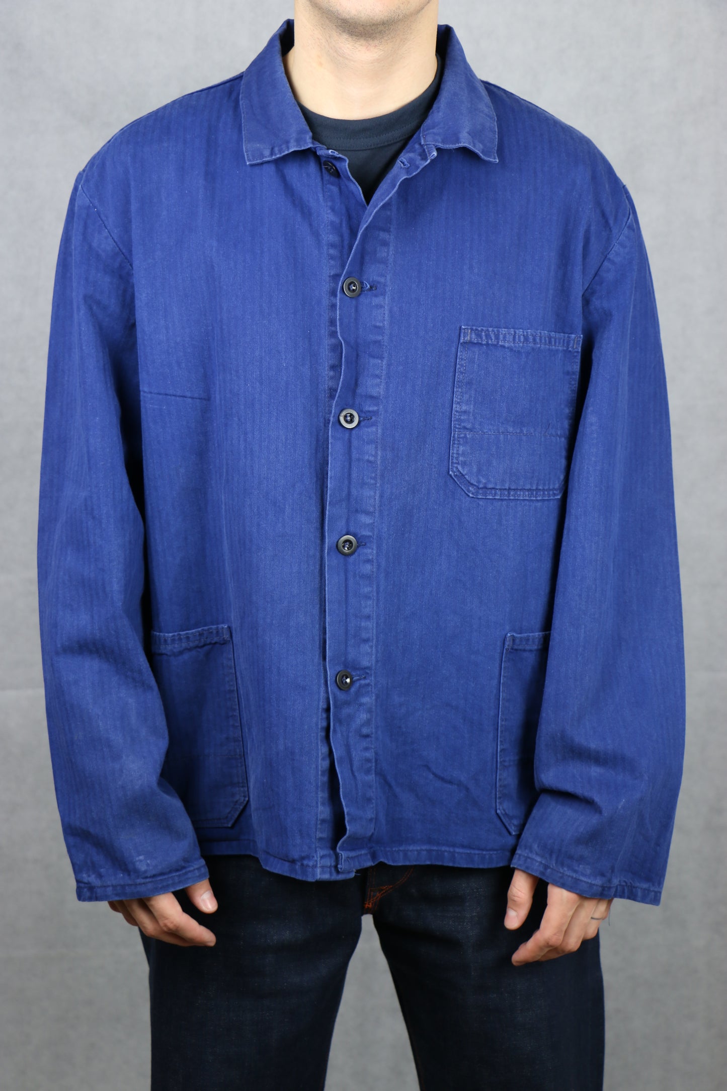 HBT Work Jacket Sanfortized - vintage clothing clochard92.com