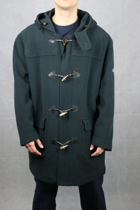 Marina Yachting Green Montgomery Coat  - vintage clothing clochard92.com