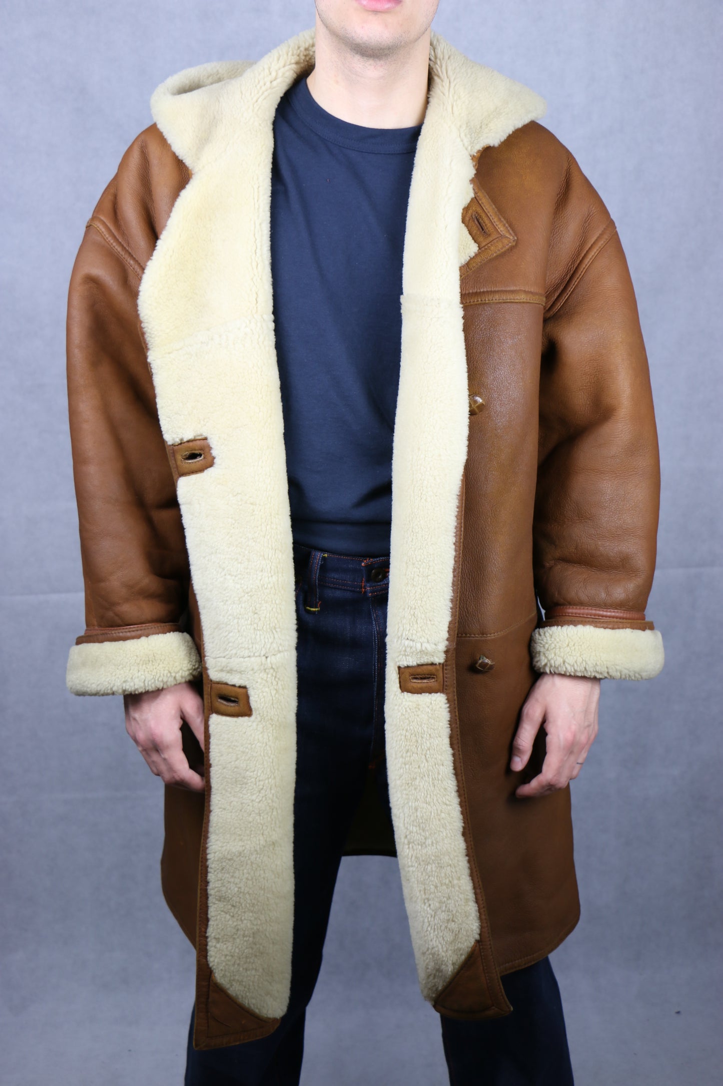 Max Mara Shearling Coat - vintage clothing clochard92.com